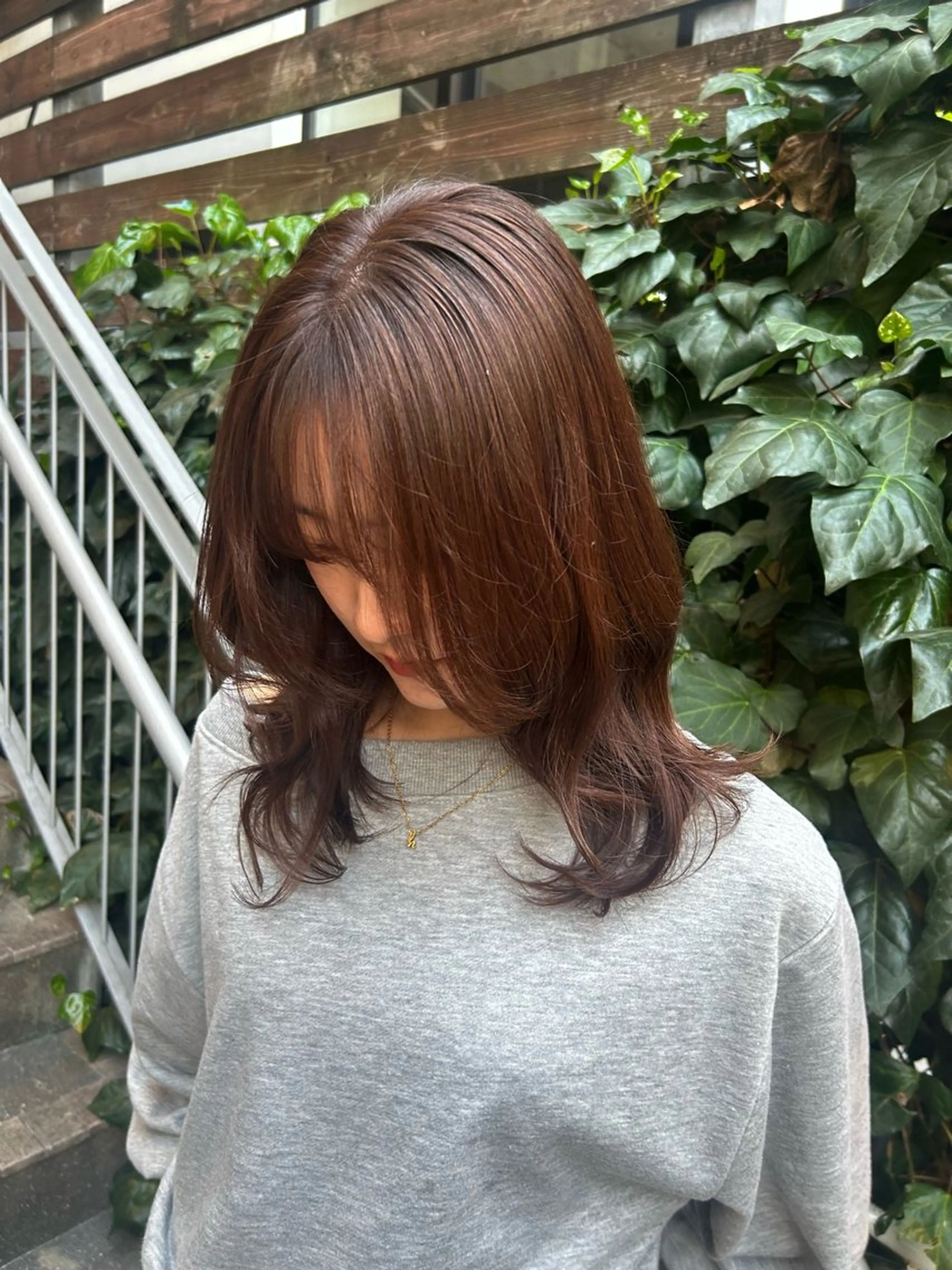 ミディアム カラー MAI ⠀ ⠀ ⠀のヘアスタイル