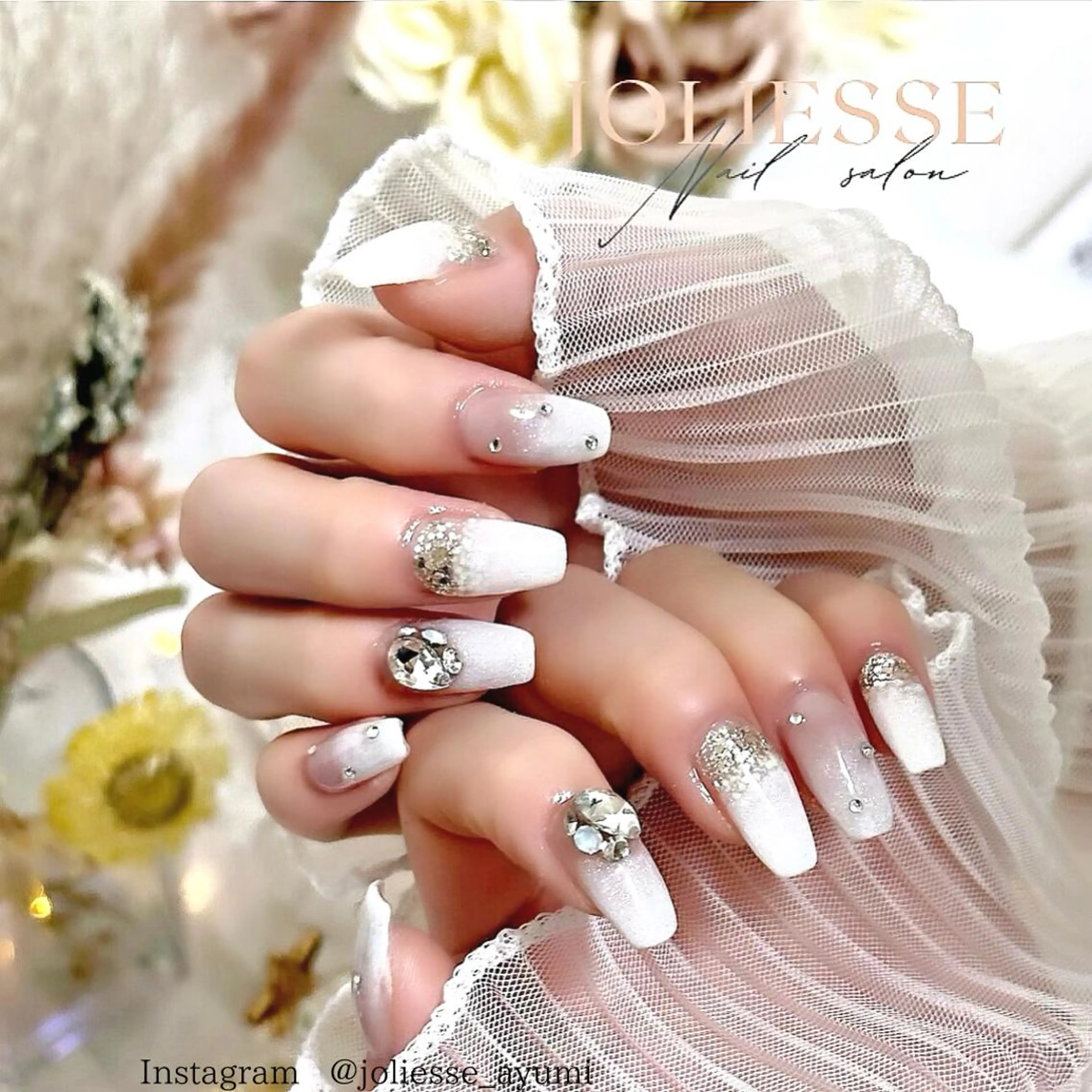 ネイル 持ち込み ハンドネイル joliesse【ジョリエス】所属・JOLIESSE Ayumiのネイルデザイン