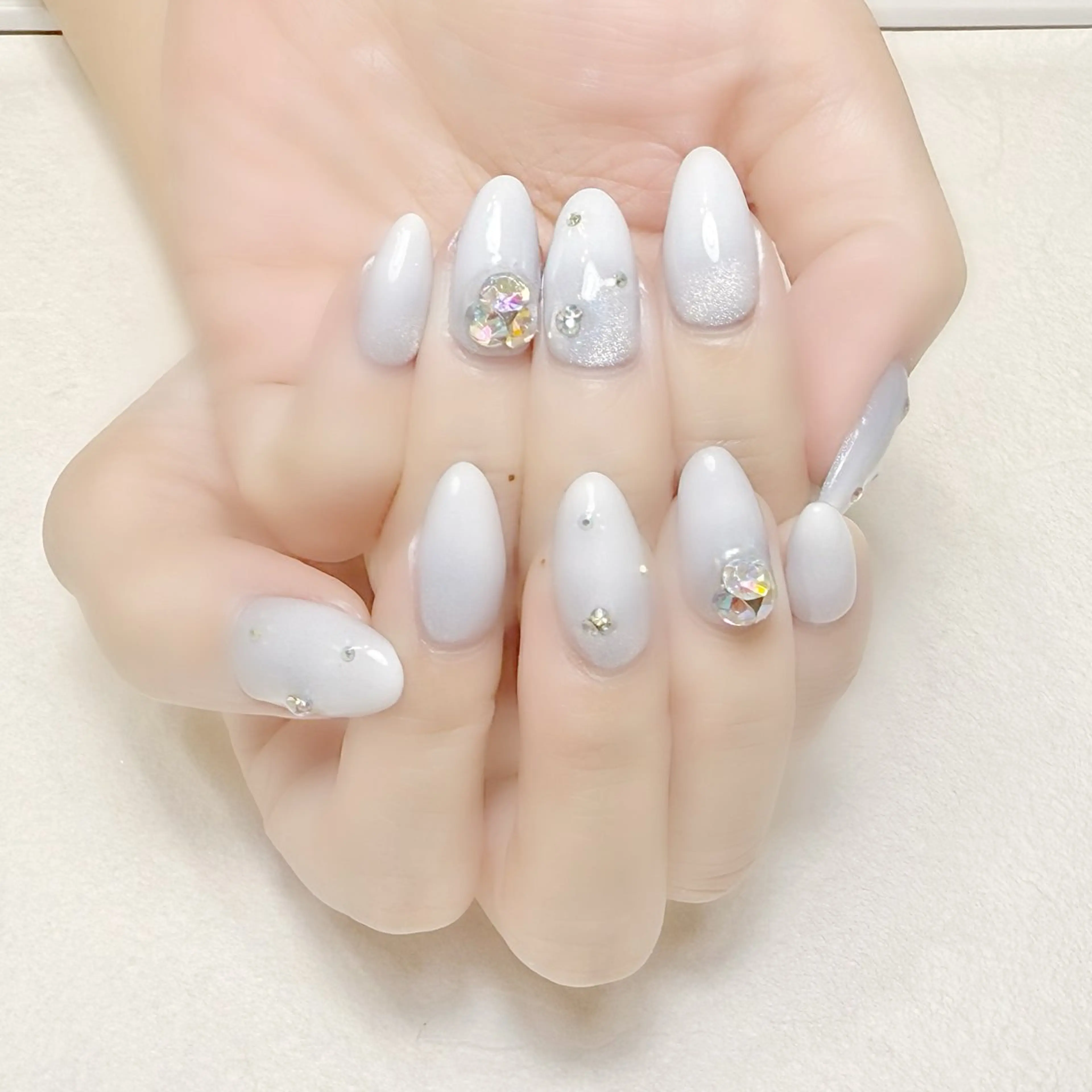 ネイル マグネットネイル 夏ネイル rouse nail RISATOのネイルデザイン