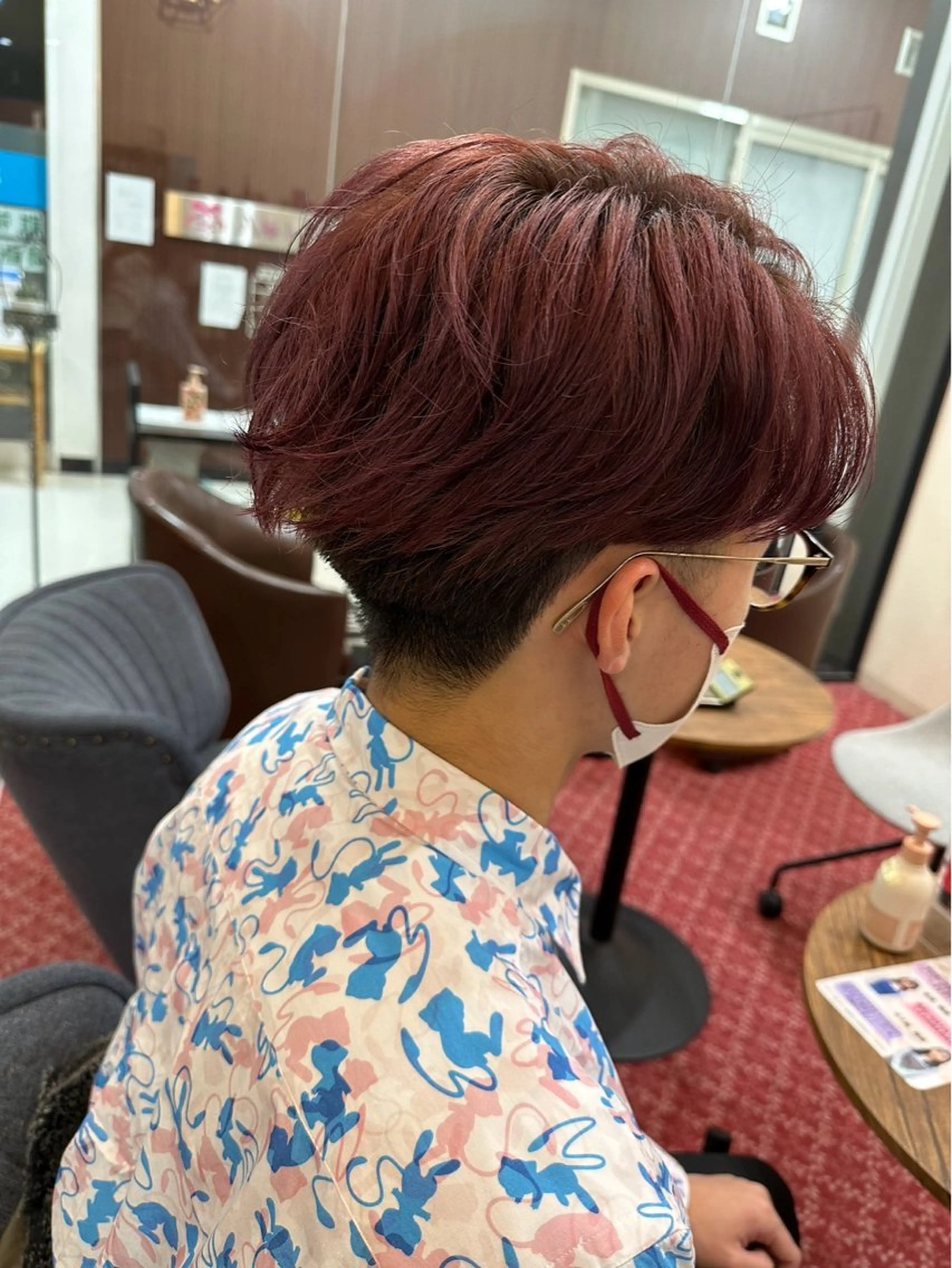 カラー メンズ 郡山駅前美容室 Hair Life Hana&Co (ヘアーライフハナコ)所属・MᗩïＫᗩ 郡山駅ua/マツパのマツエク・マツパデザイン