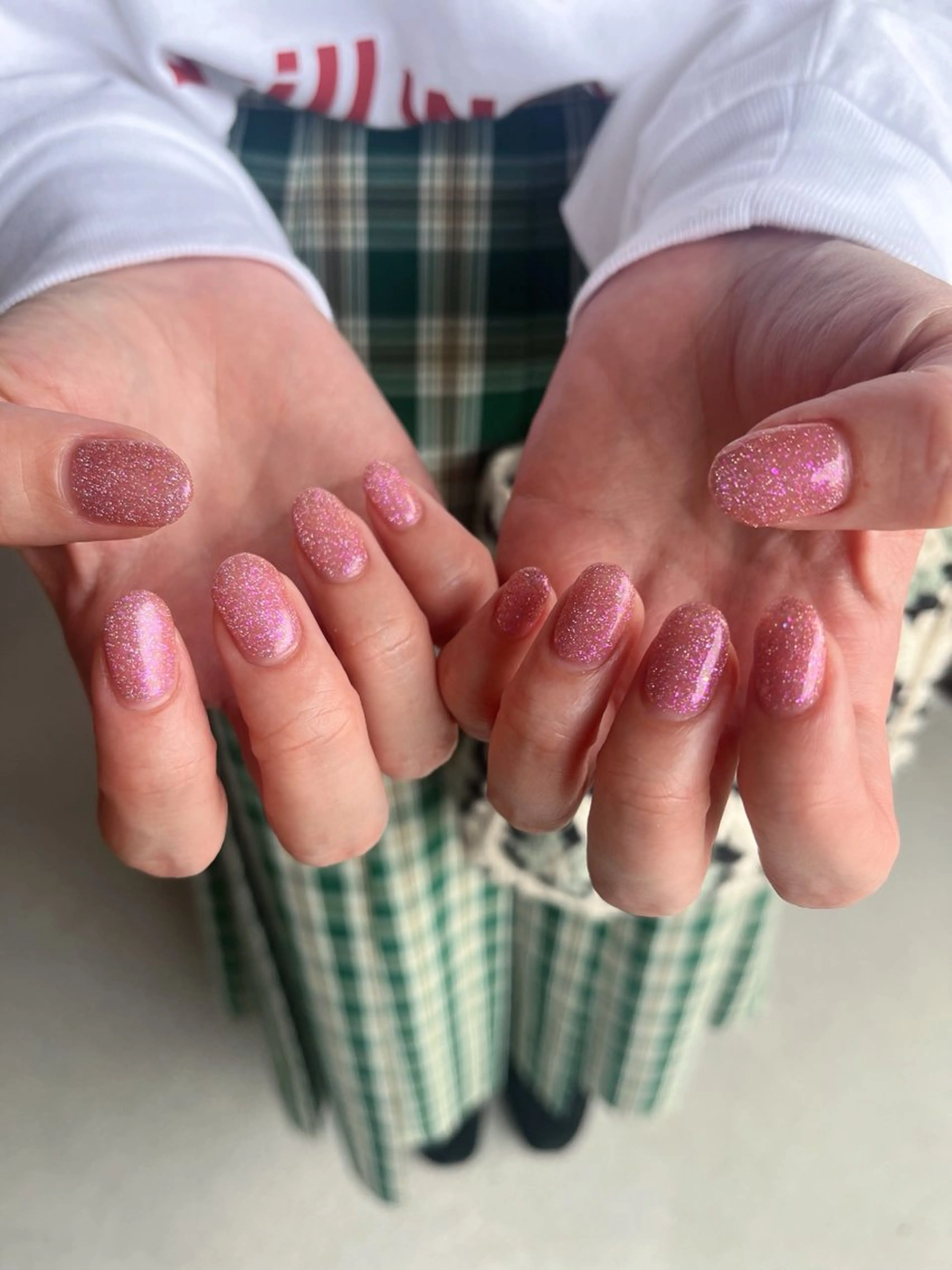 ネイル ラメ(グリッター) K Aのネイルデザイン