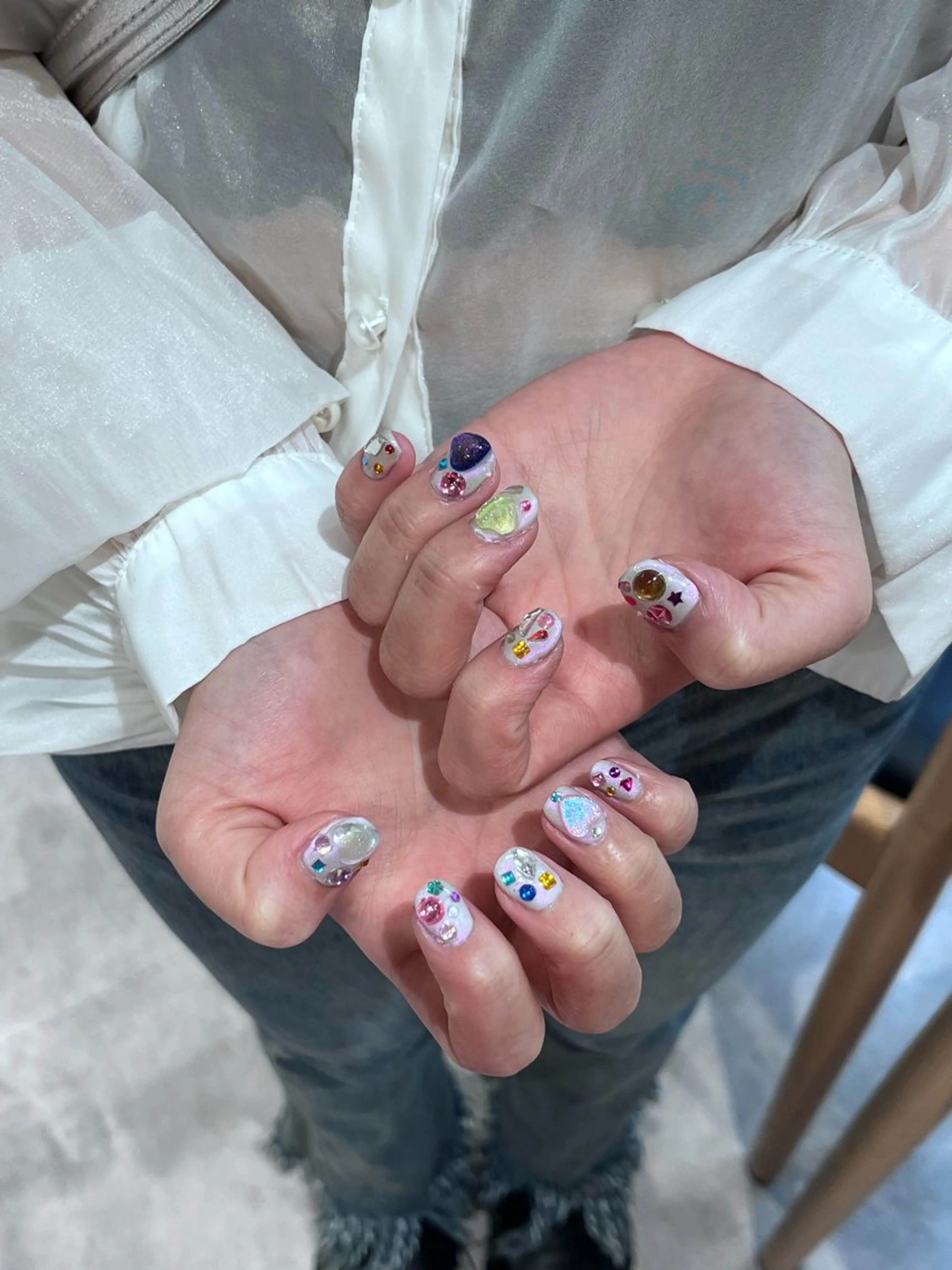 ネイル ハンドネイル 🩶レイナ🩶 color/nailのヘアスタイル