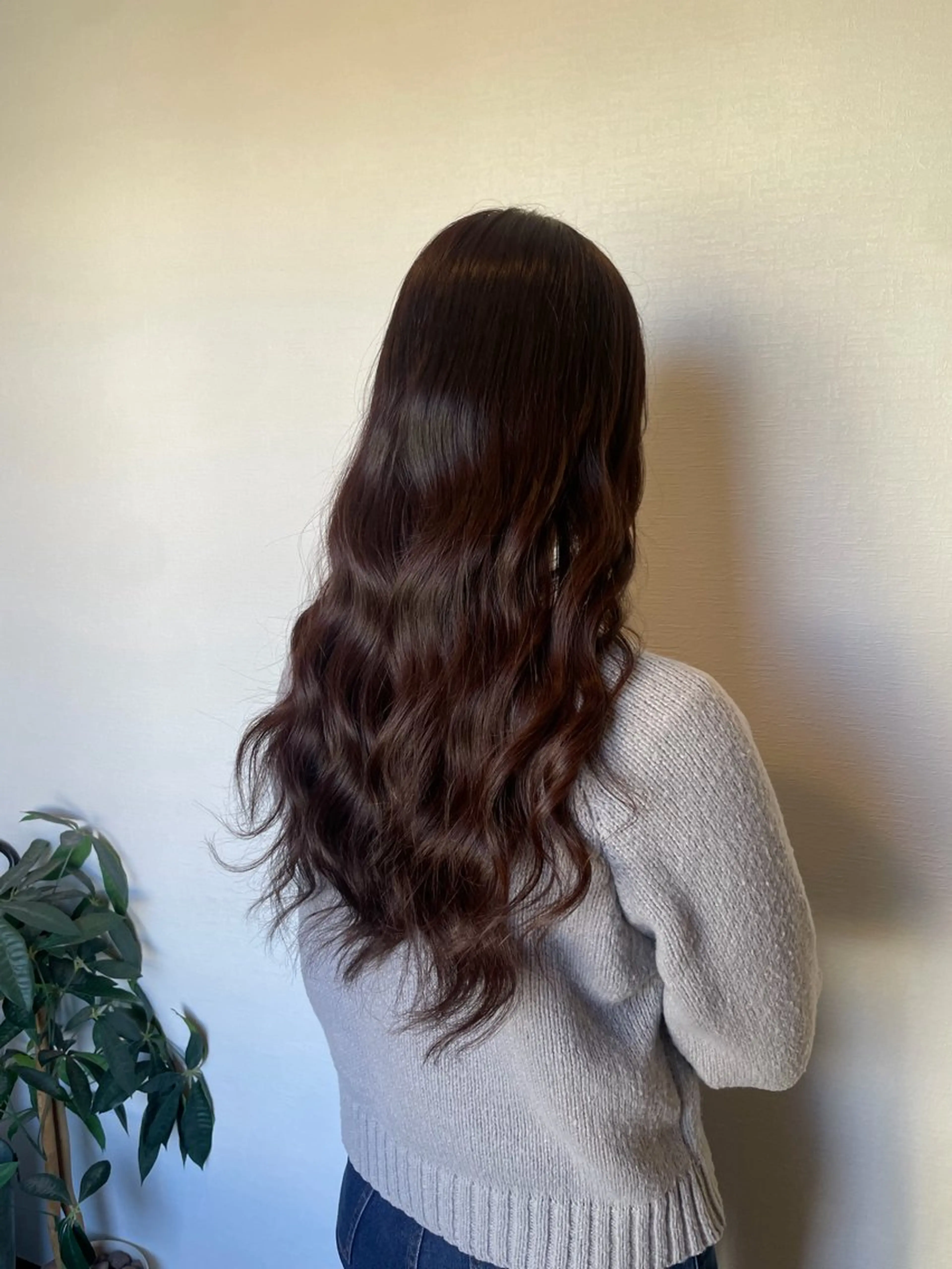 ロング カラー カット ヘアカラー MIKA💫 艶髪/透明感カラーのヘアスタイル