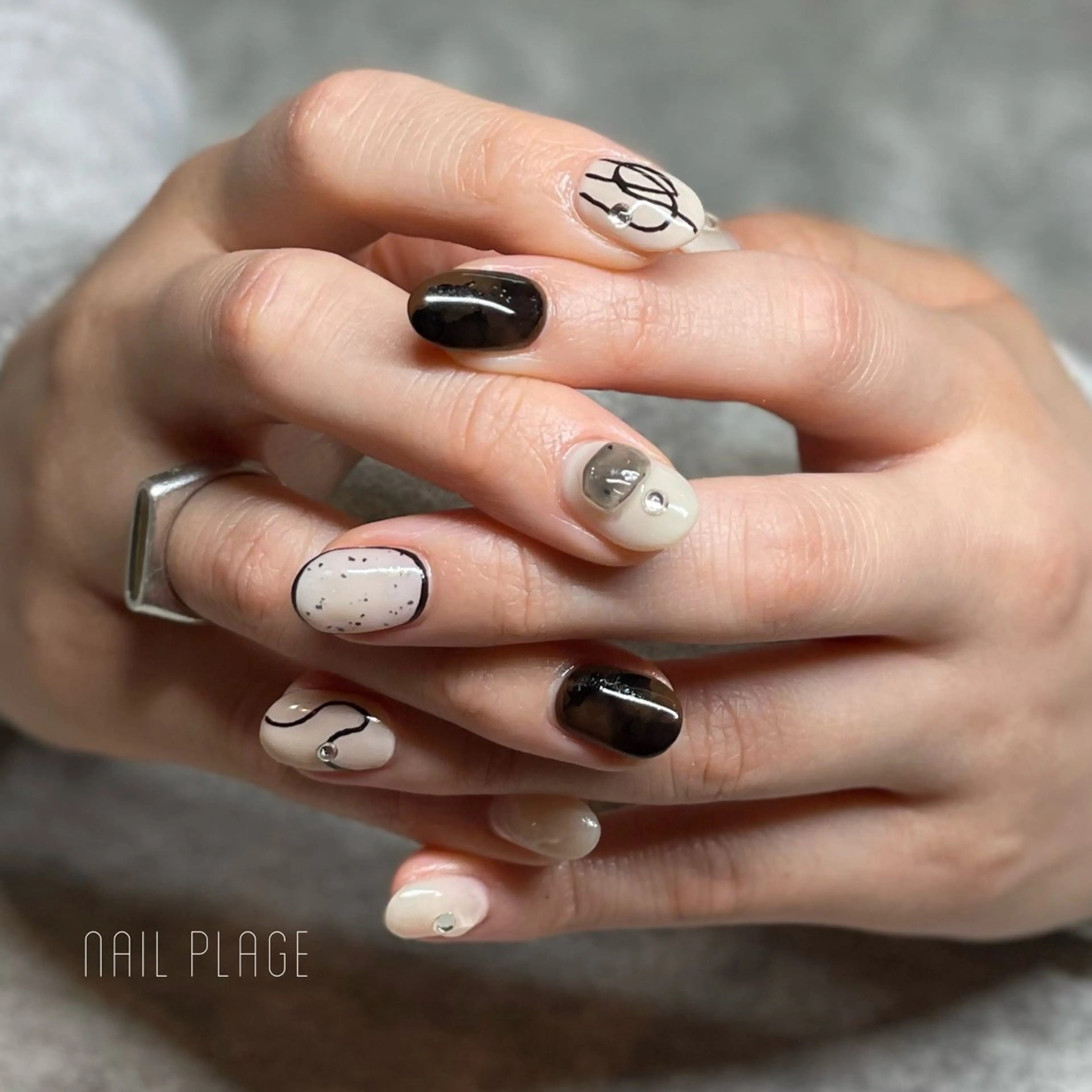 ネイル nail Plage Imai kanaのネイルデザイン