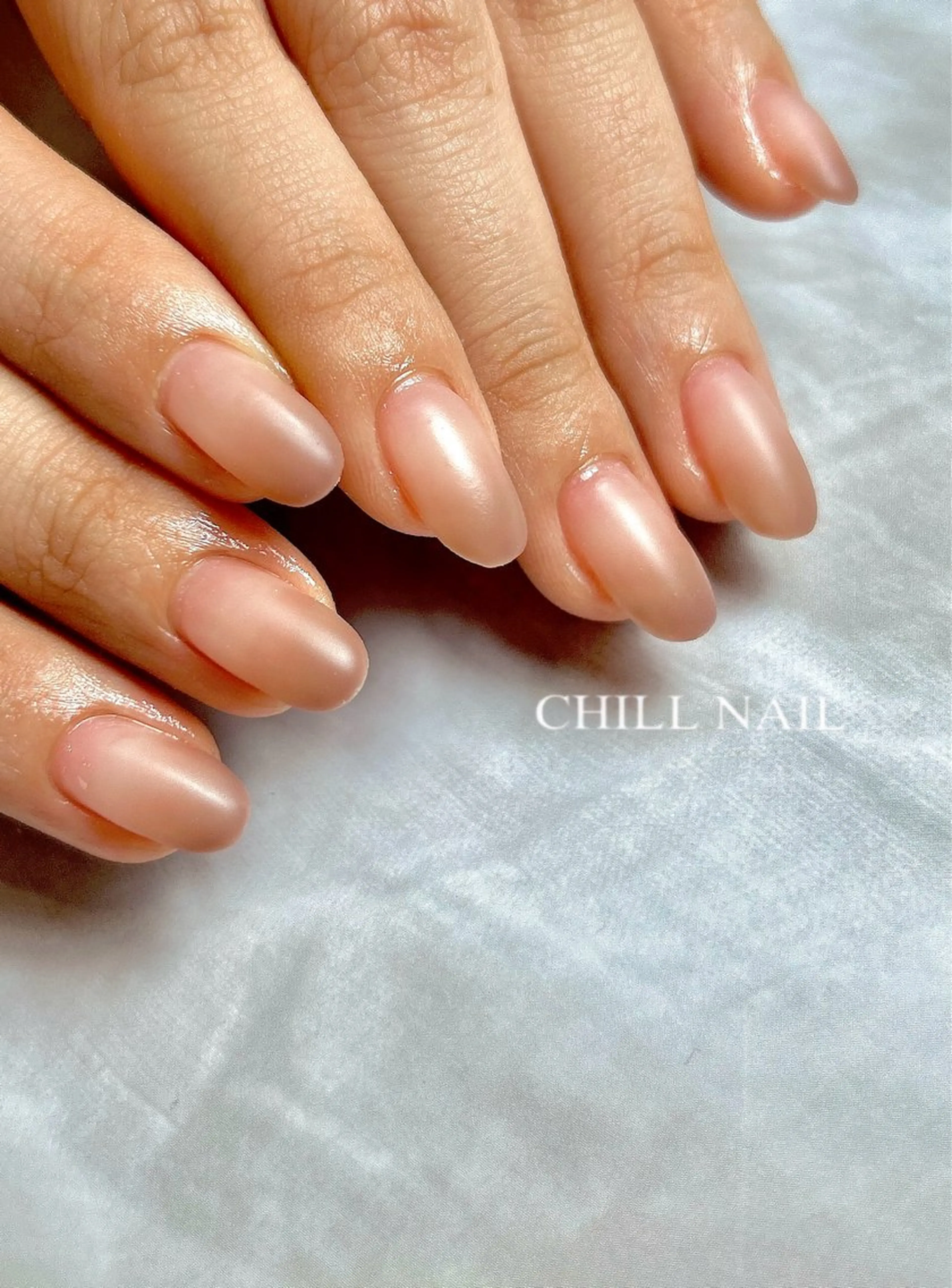 ネイル グラデーション マットネイル ハンドネイル CHILL NAILのネイルデザイン