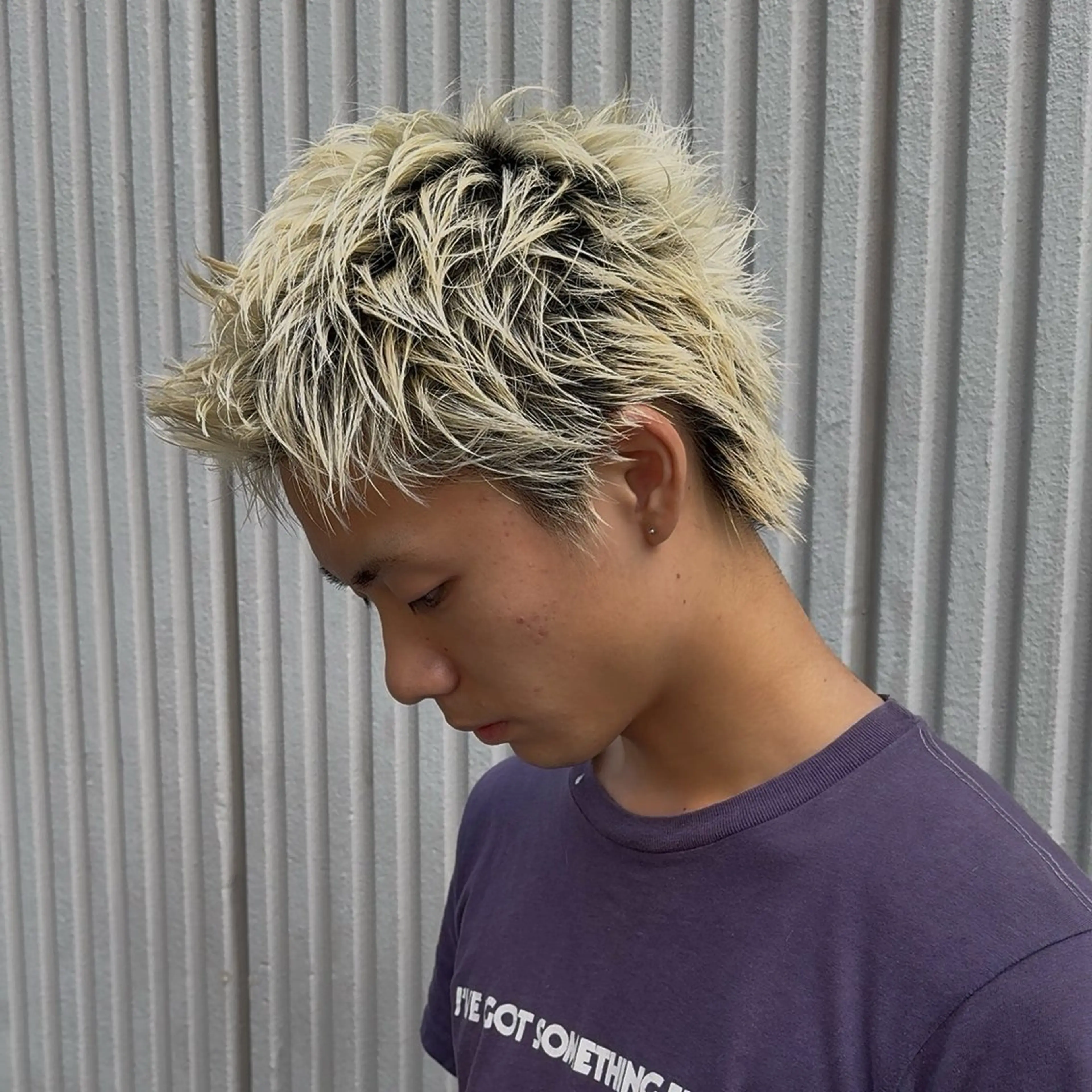 ショート カラー メンズ 京都駅メンズカット/ パーマ/Keigoのヘアスタイル