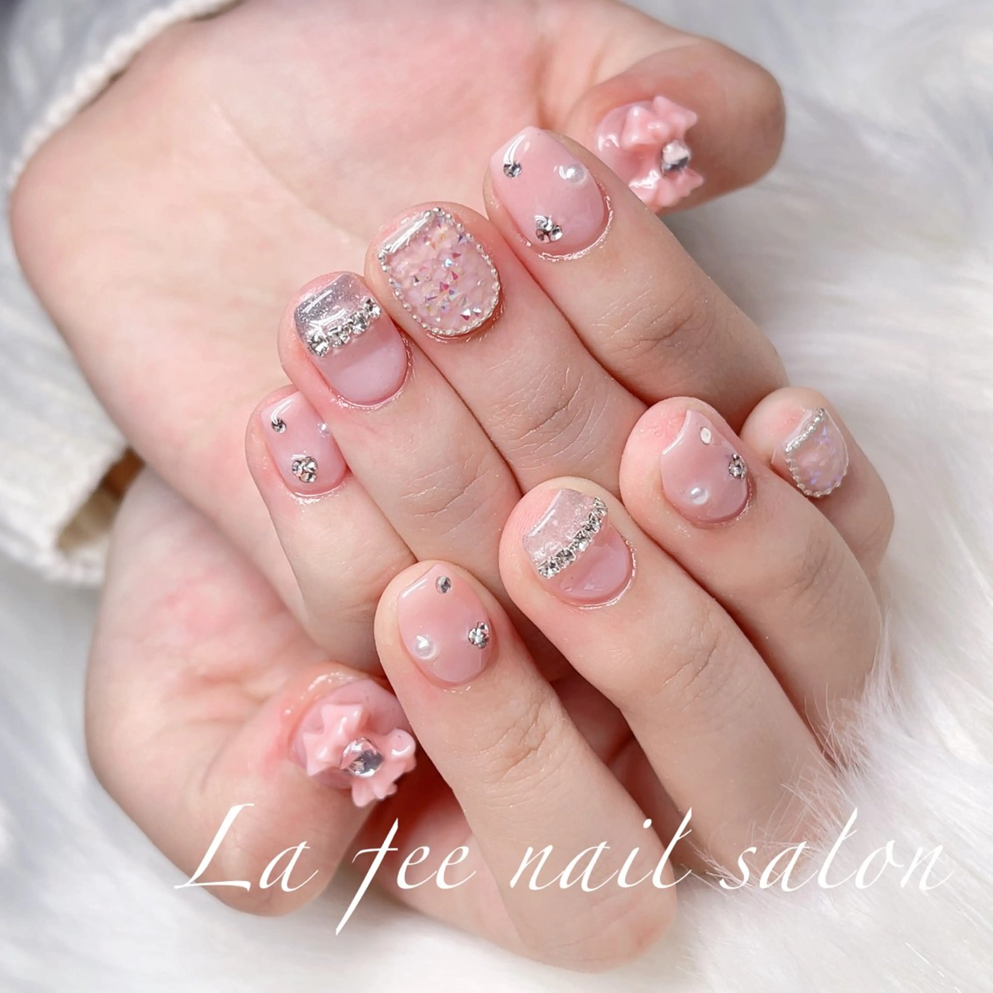 ネイル ハンドネイル ハンドケア La feeのネイルデザイン