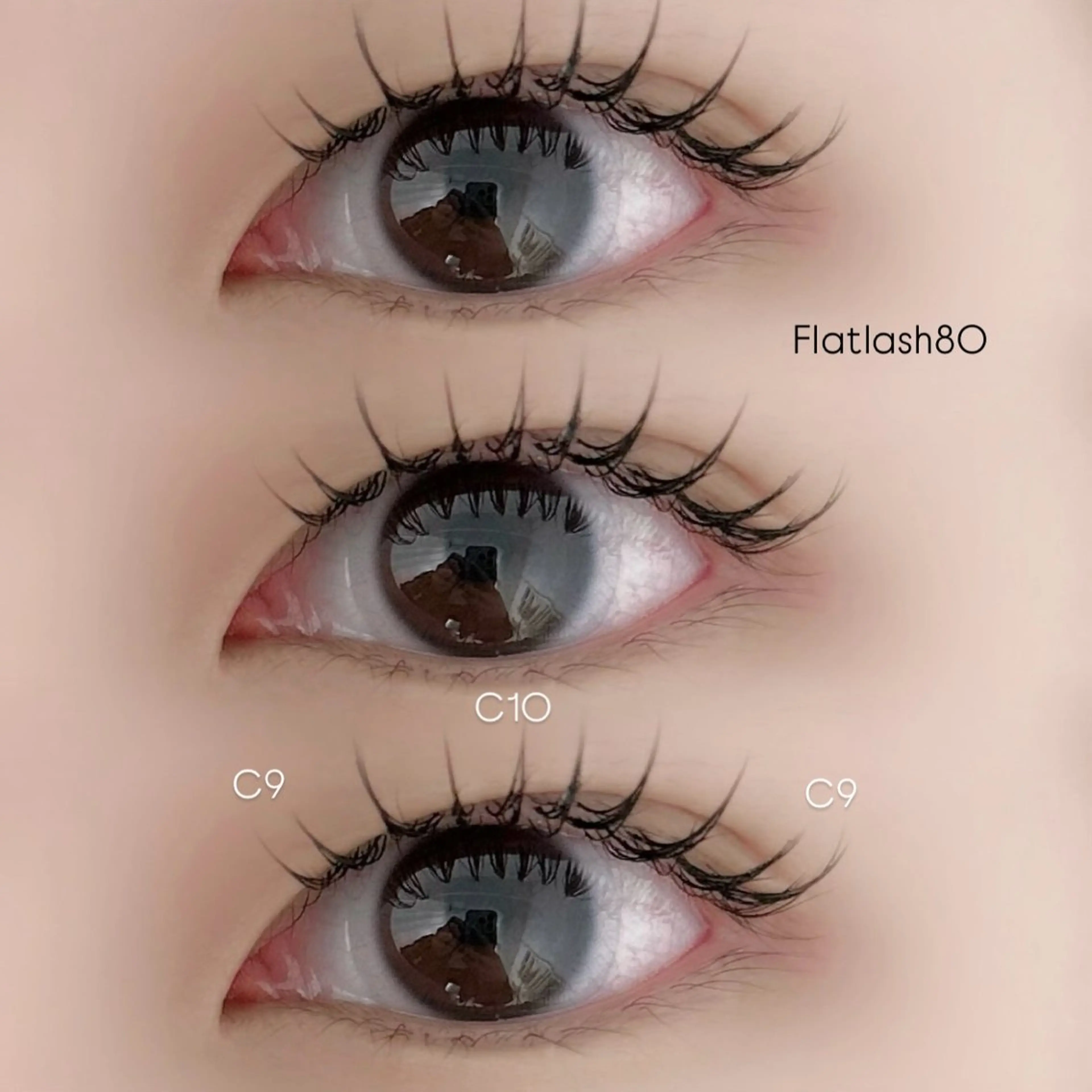 マツエク・マツパ 韓国風まつげ 🩵 𝗬𝗨𝗜のマツエク・マツパデザイン