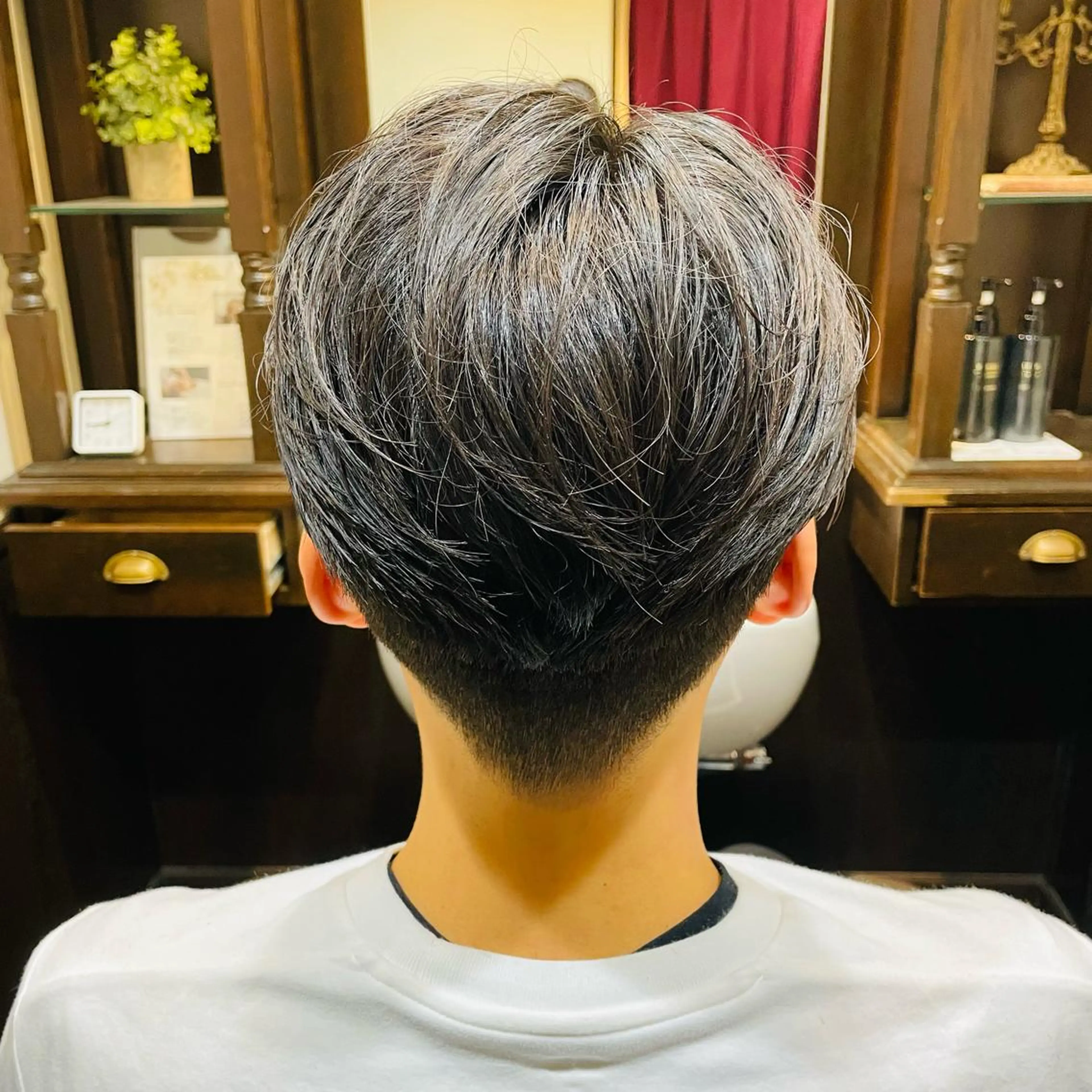 ショート メンズ premium barber表参道店所属・新田 梨乃のヘアスタイル
