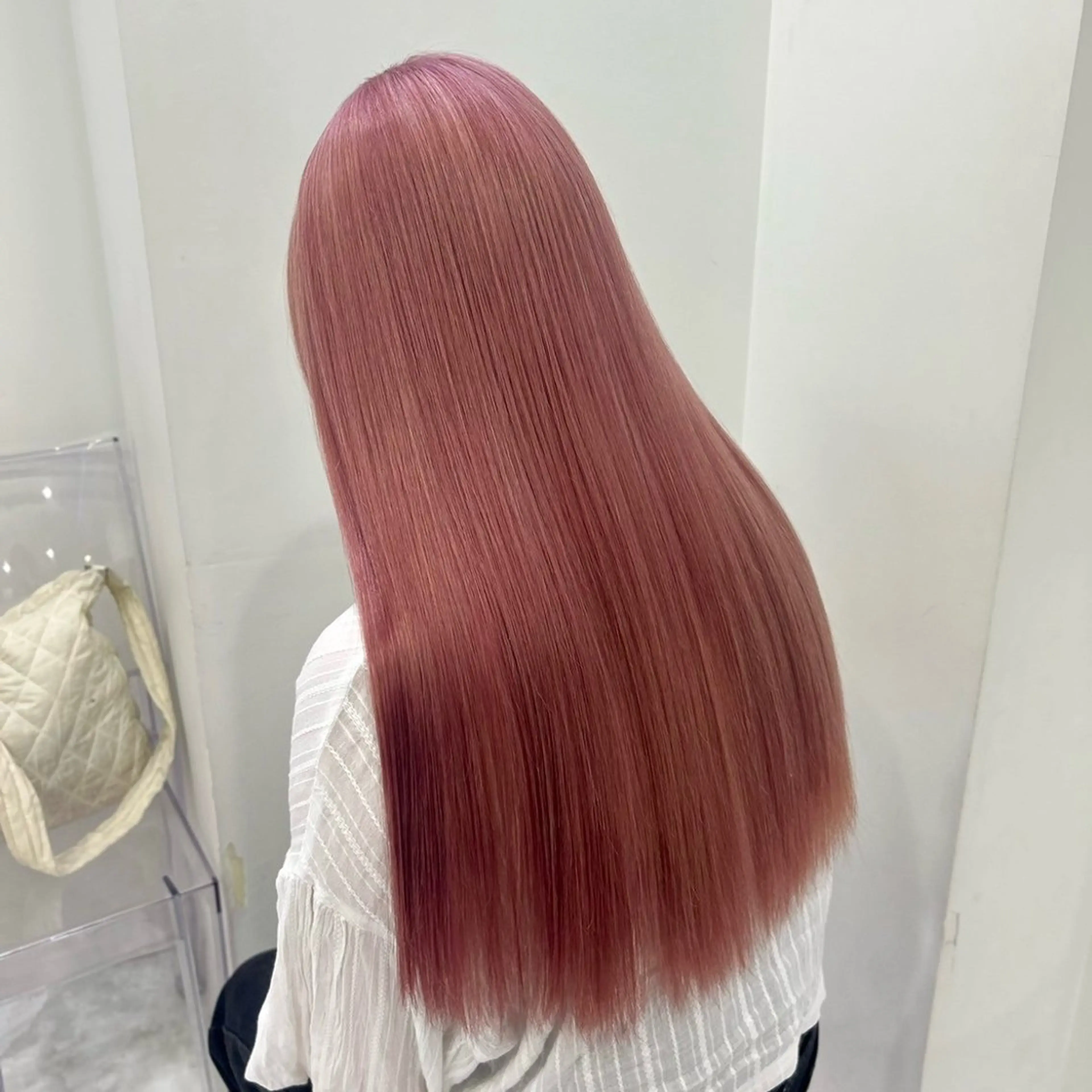 ミディアム カラー 🎀🧁ダメージレス 艶髪カラー🧁🎀のヘアスタイル