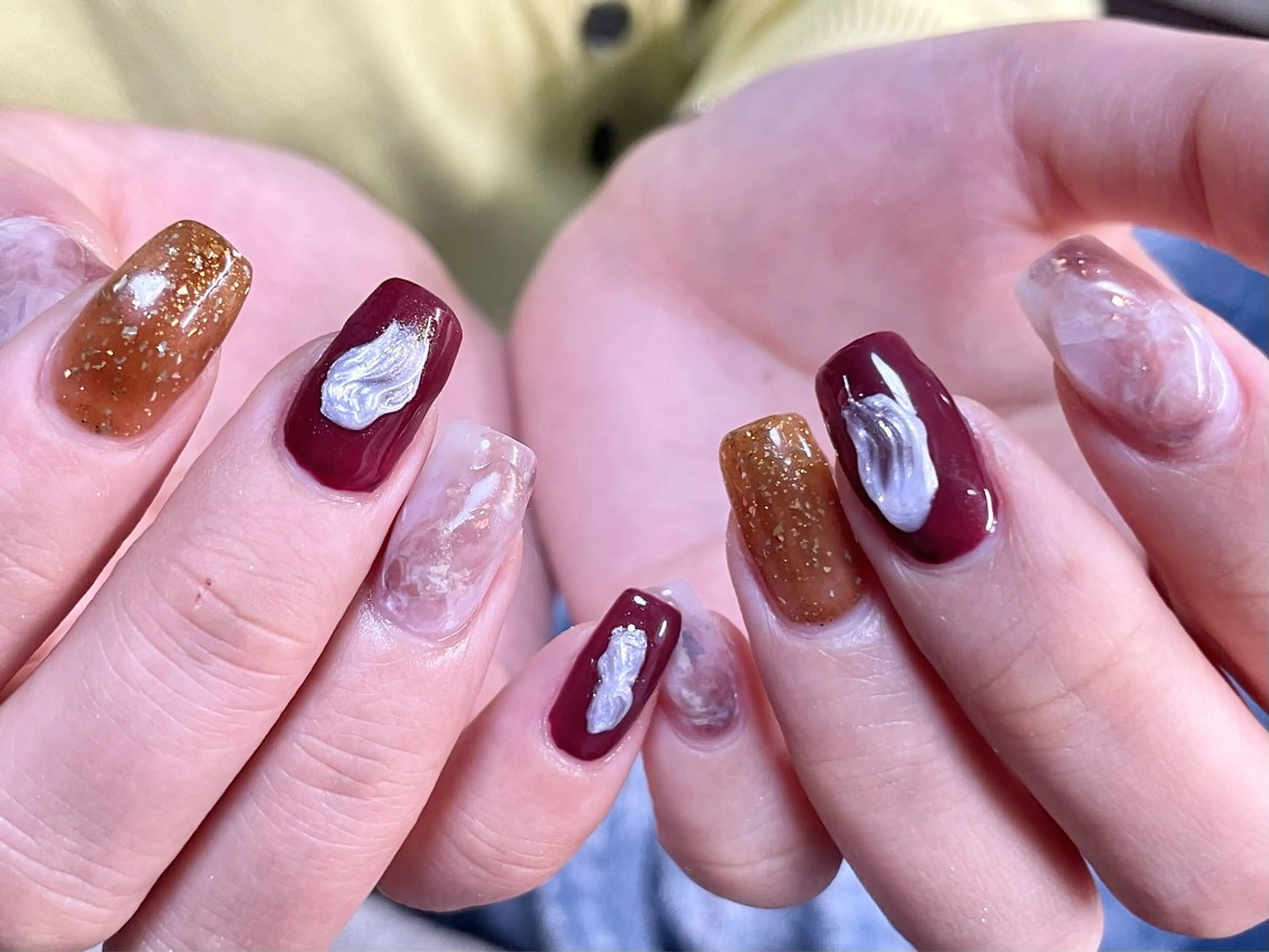 ネイル ハンドネイル ショートネイル専門店フェルンヴェー所属・ショートネイル専門店 フェルンヴェー代々木のネイルデザイン