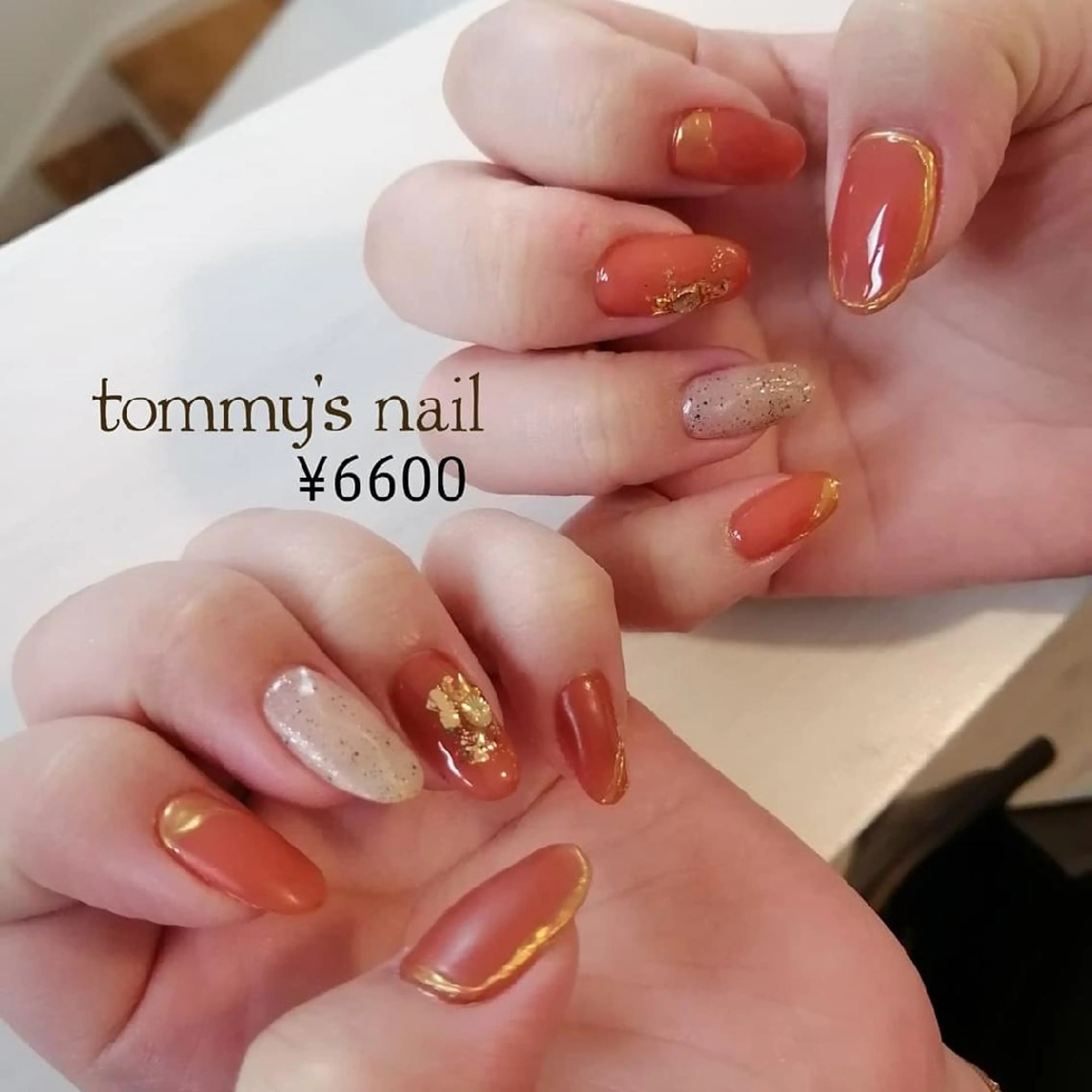 ネイル アートネイル フットネイル ジェルネイル ミラーネイル ワンカラーネイル tommy's nail所属・福岡/若よもぎ蒸し 全身美容が叶うサロンのネイルデザイン