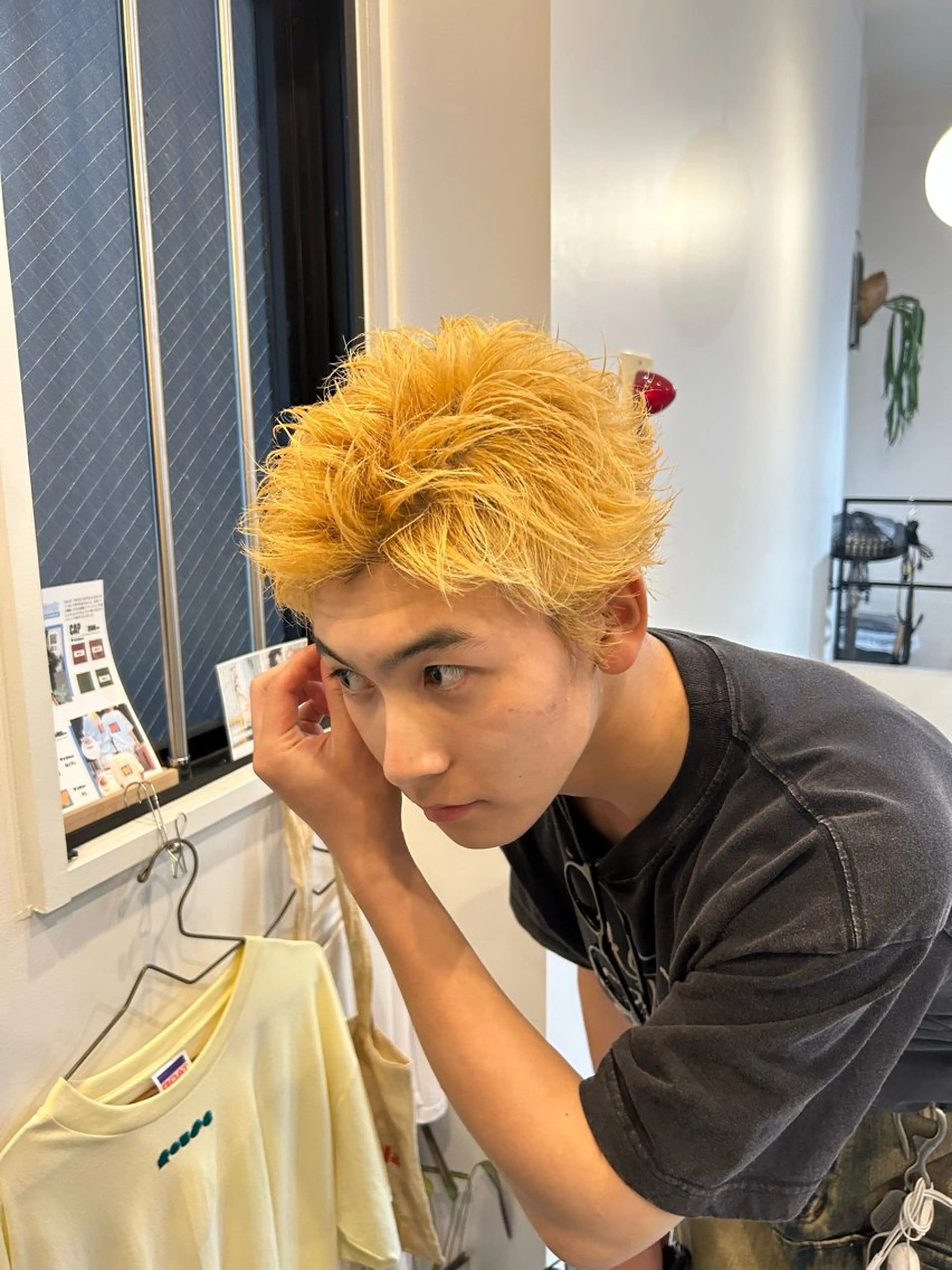 ショート カラー ヘアカラー the　hinc所属・ひな🐥 ボブ/ハイトーン🫧のヘアスタイル