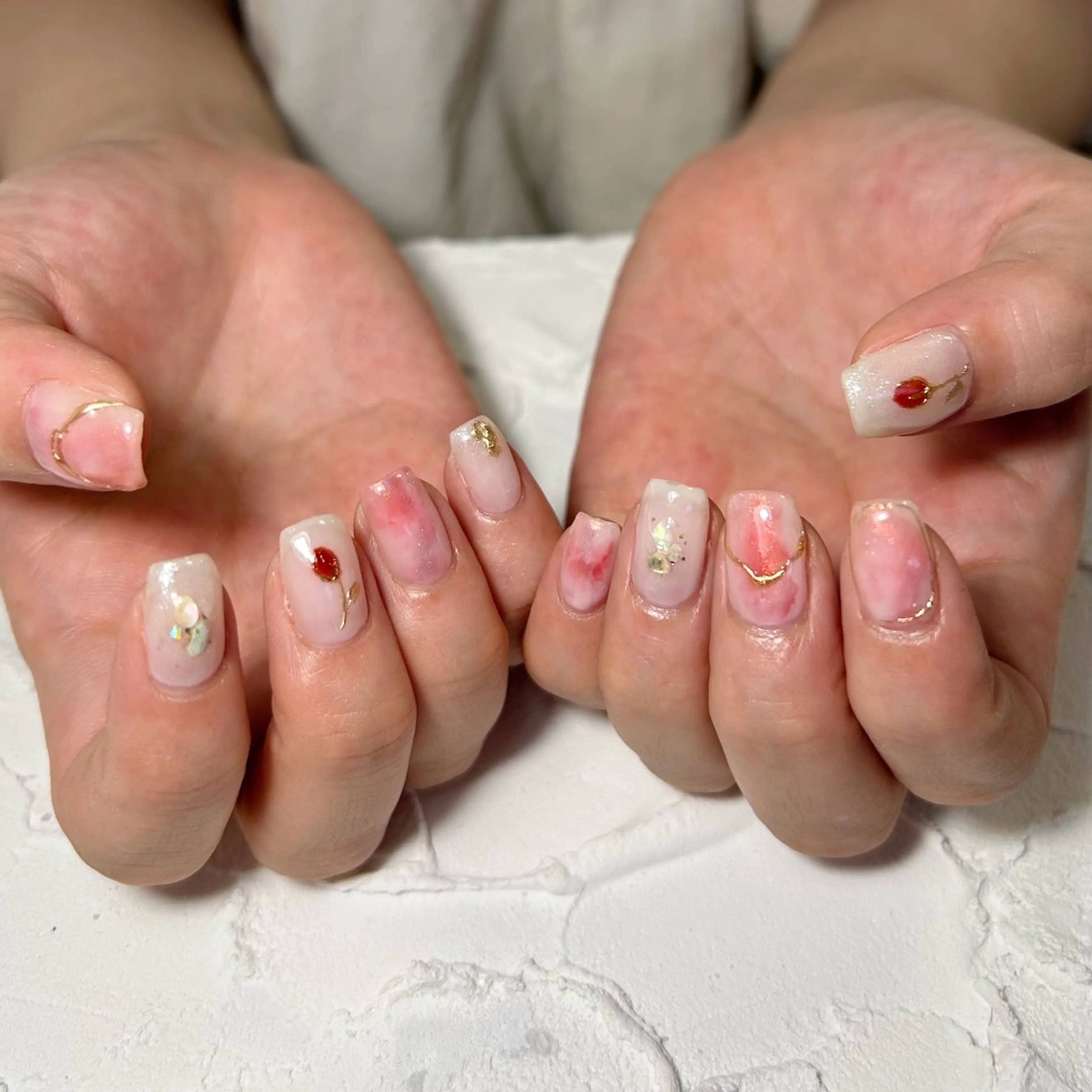 ネイル ハンドネイル Lofinails ちひろのネイルデザイン