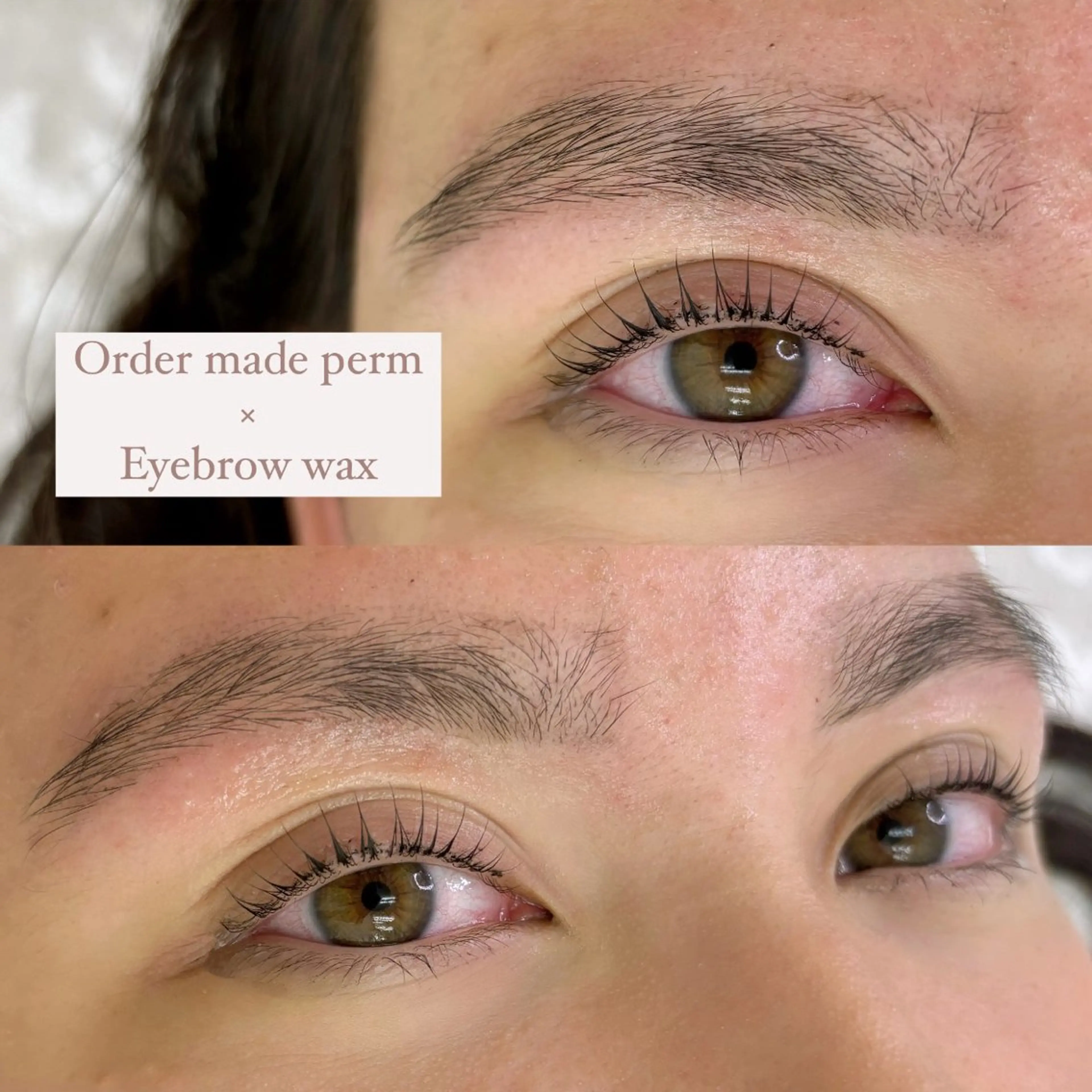 【お得なセット割】美眉スタイリング＋まつ毛パーマ🤍🩰眉とまつ毛の同時施術🎶[眉毛/まつぱ]の写真