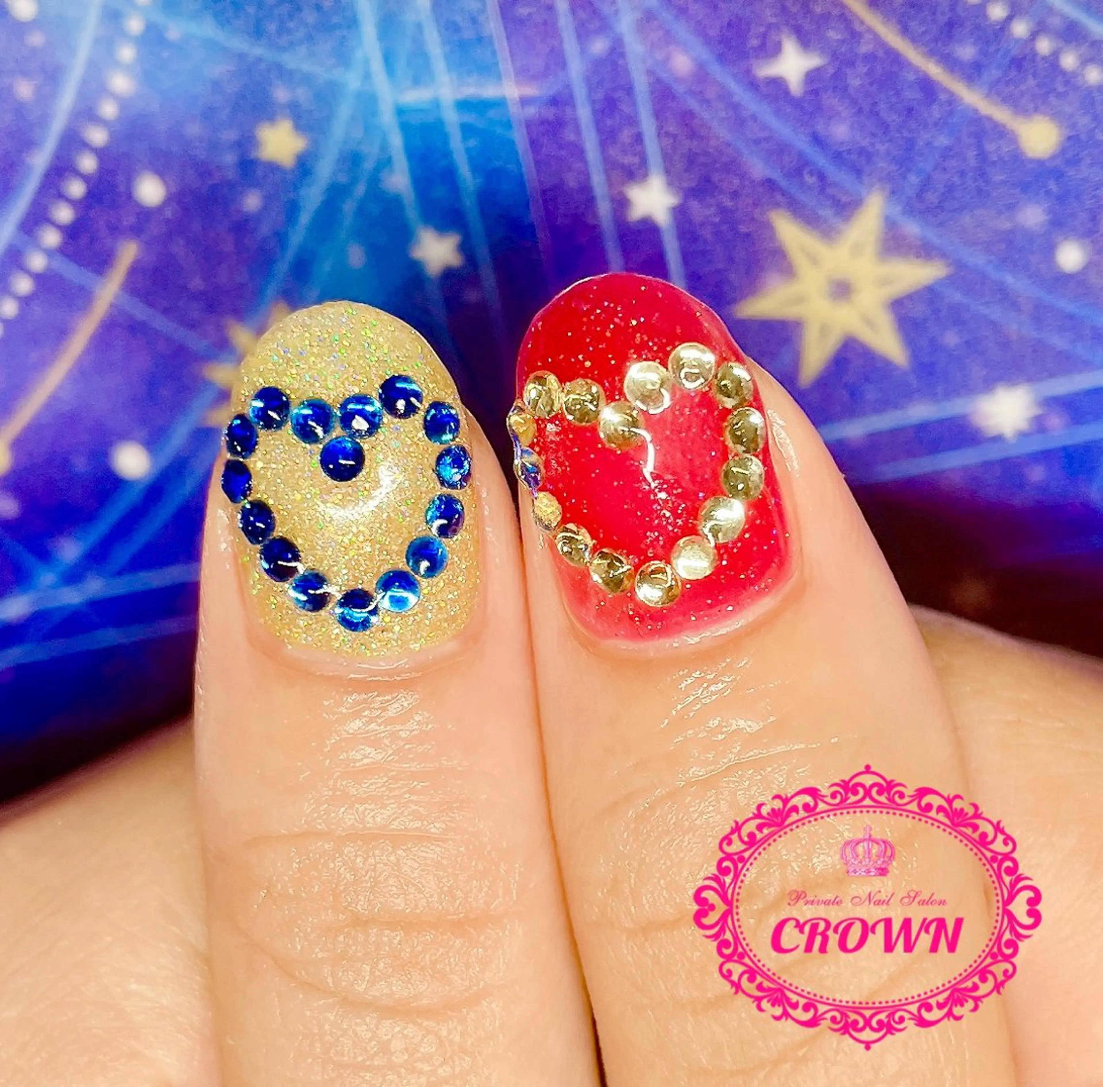 ネイル CROWN プライベートサロンのネイルデザイン