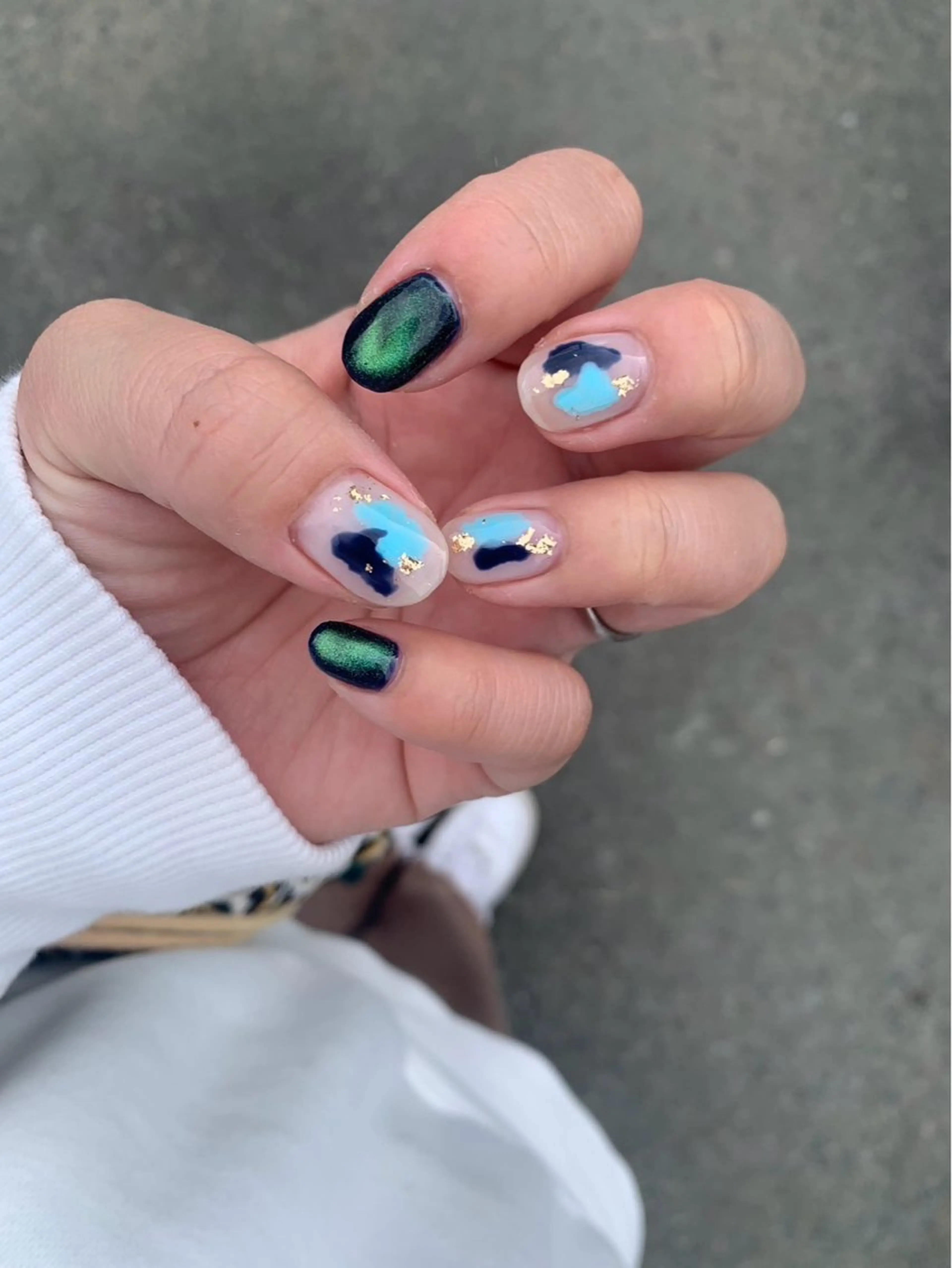 ネイル ハンドネイル 越猪 未来のネイルデザイン