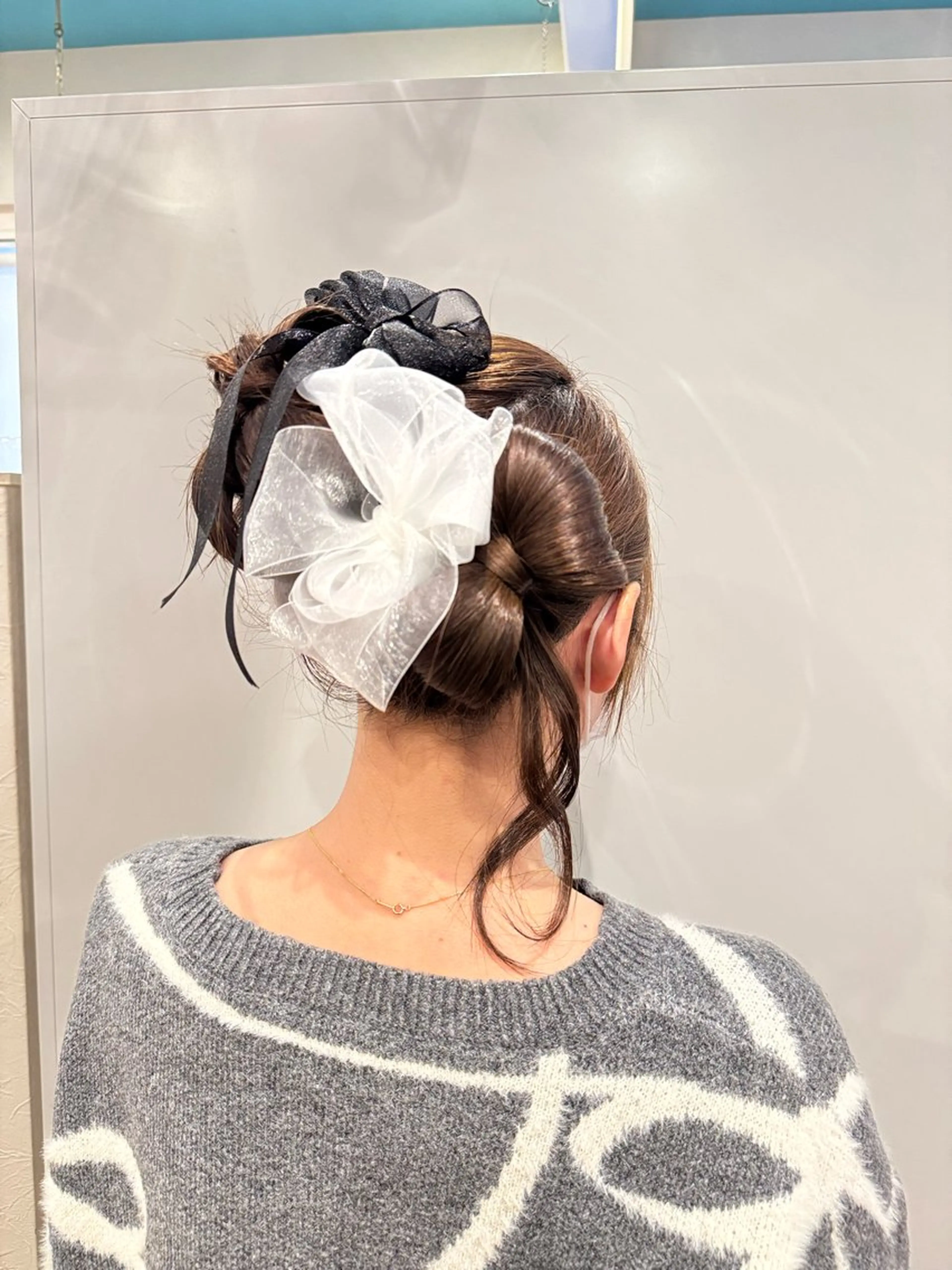 ヘアアレンジ デート ヘアセット なかじま ささらのヘアスタイル