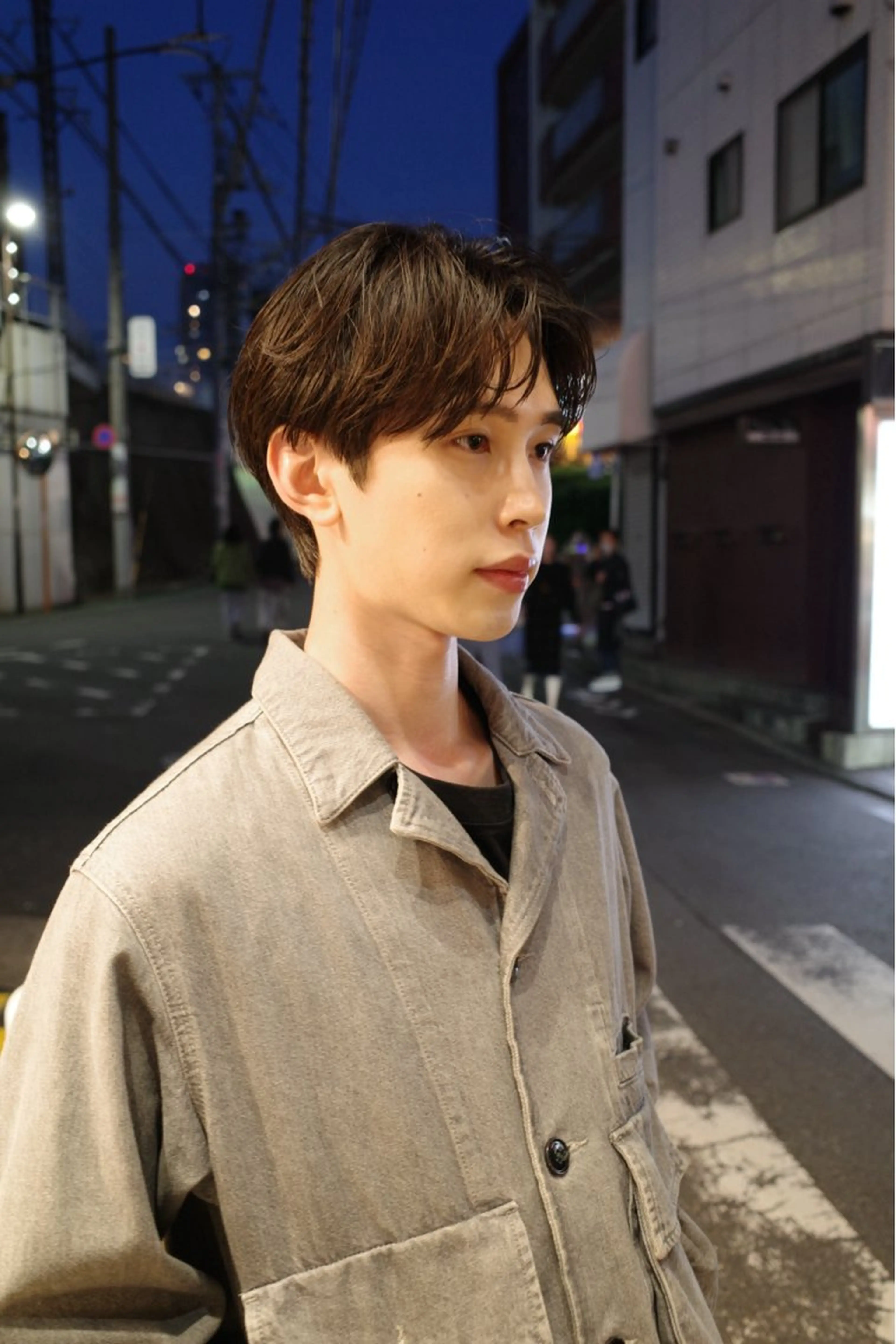 メンズカット+スキャルプマッサージシャンプーの写真