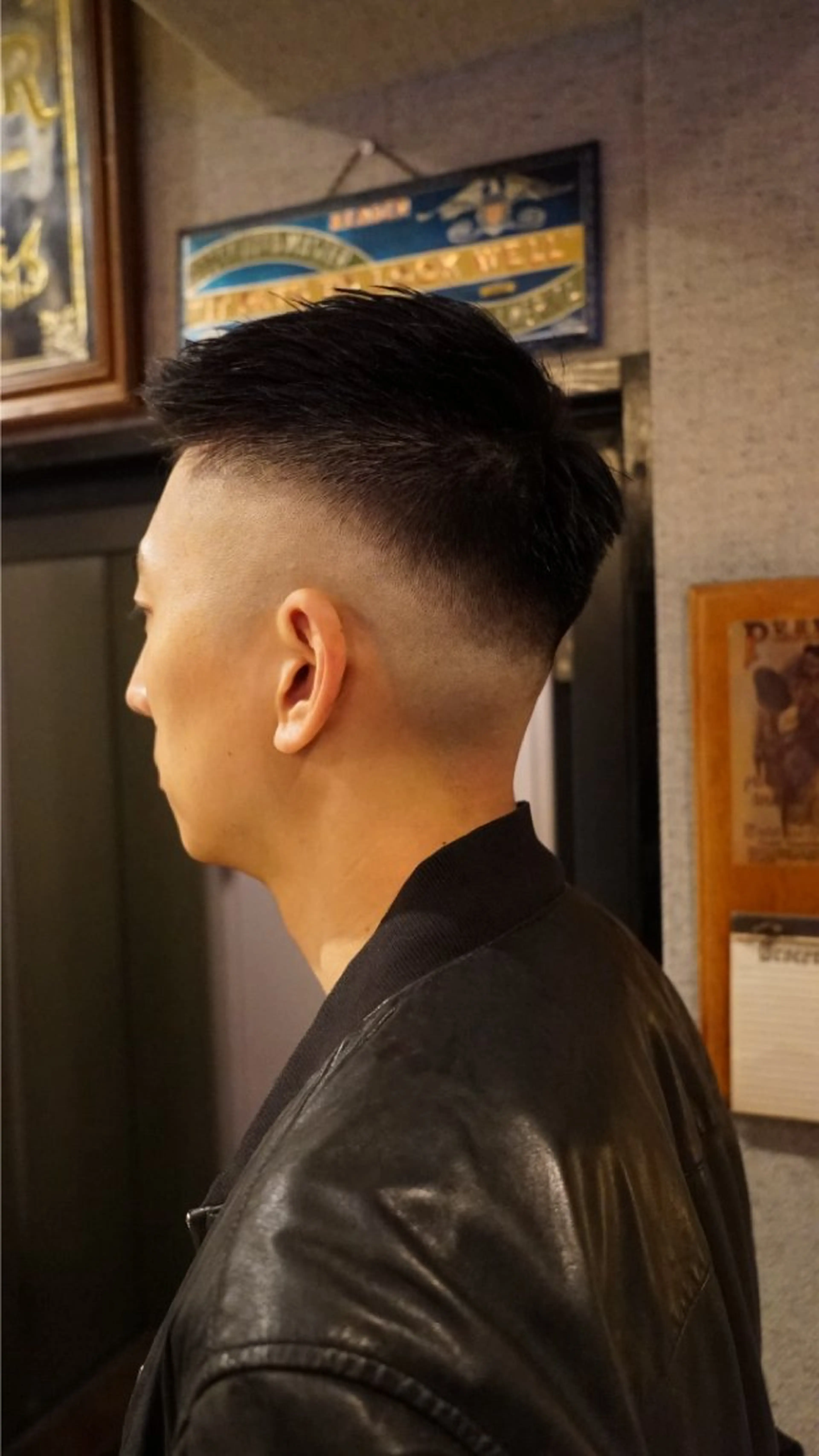 ショート メンズ フェードカット DAU BARBER SHOP所属・メンズショート/ 木下拓海のヘアスタイル