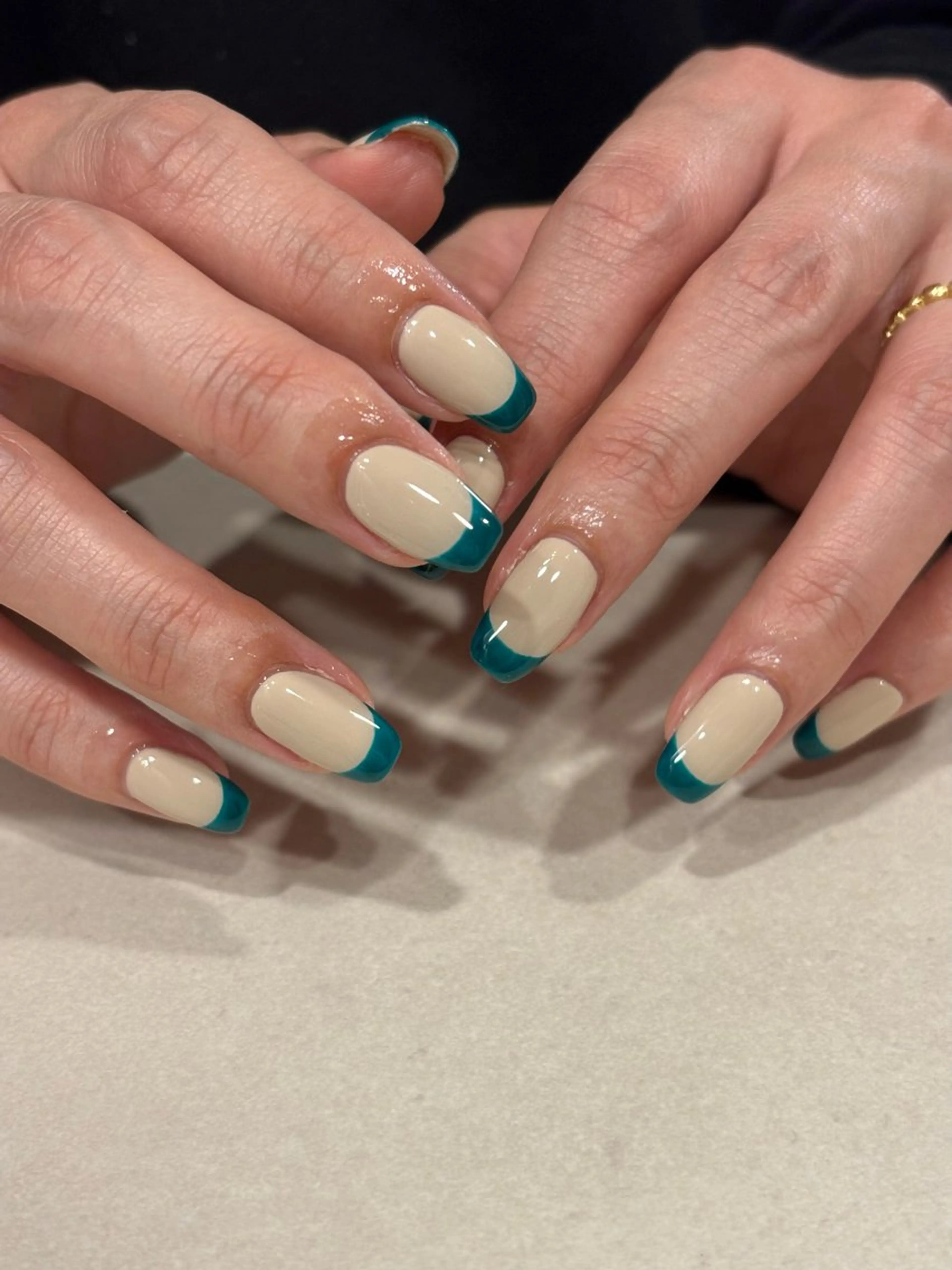 ネイル フレンチネイル iconail 下北沢 NONのネイルデザイン