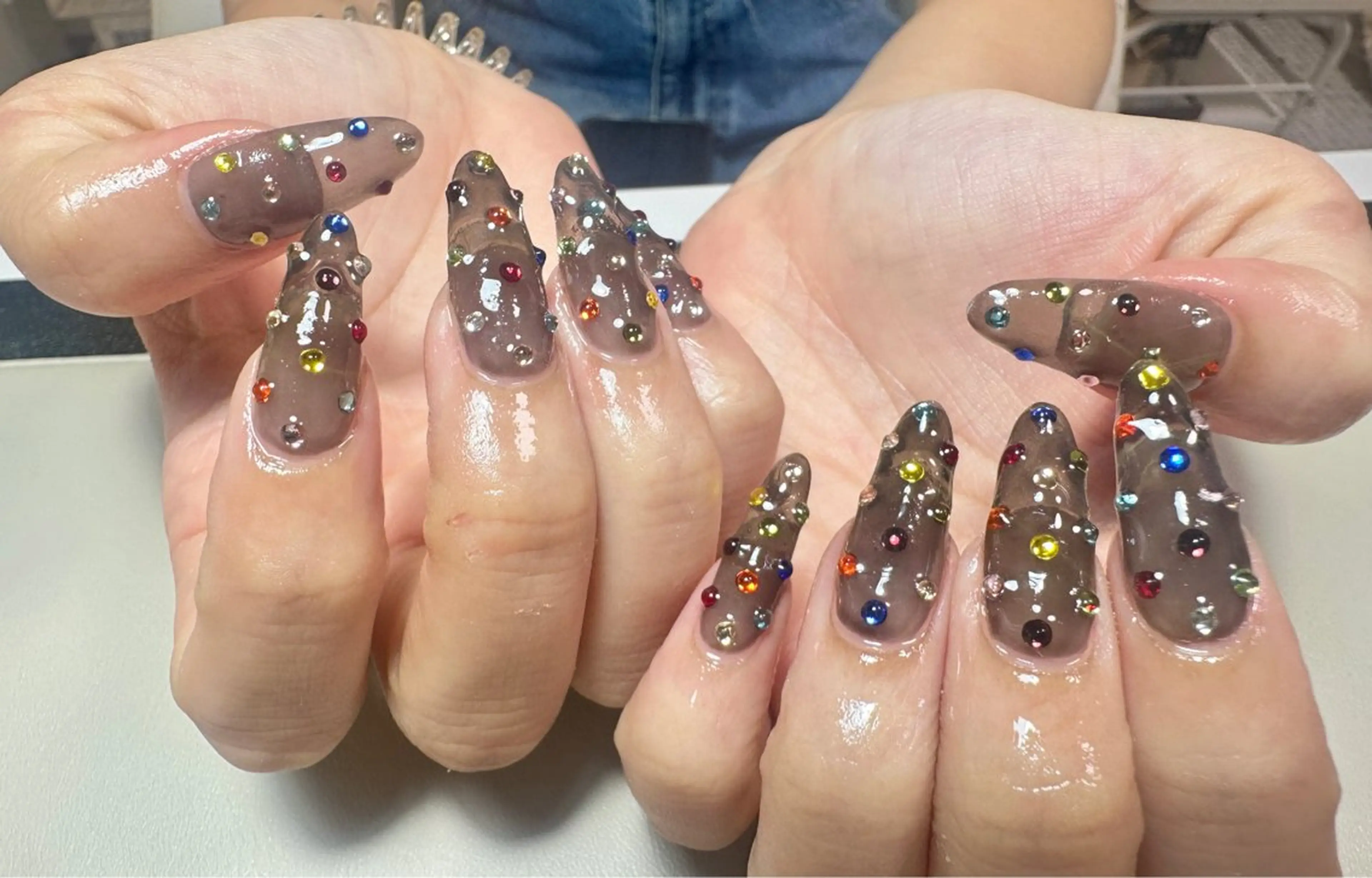 ネイル DUO MI所属・ル ナのネイルデザイン