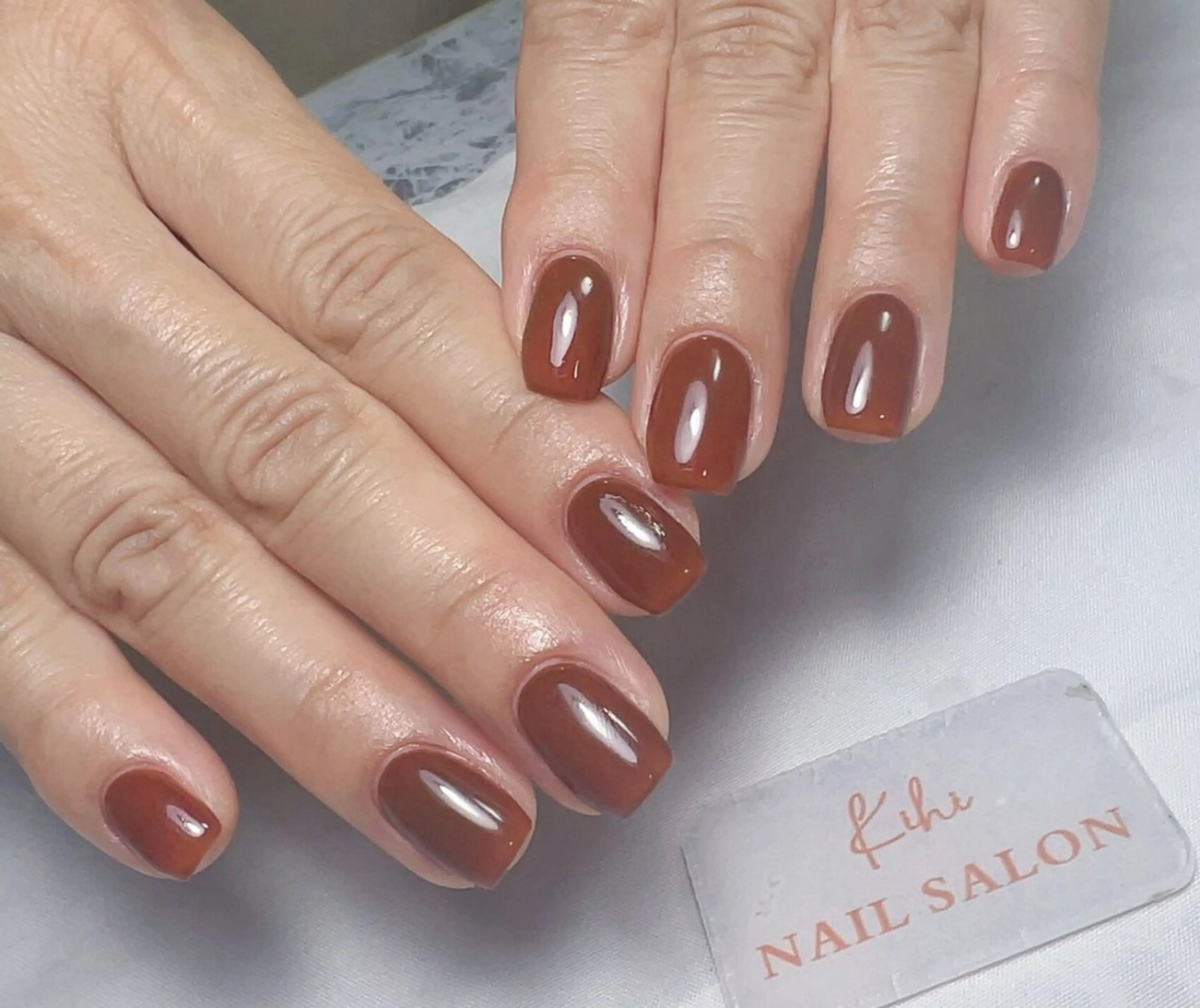 ネイル アートネイル フレンチネイル ジェルネイル グラデーション 韓国ネイル ハンドネイル 久保田 マリコのネイルデザイン