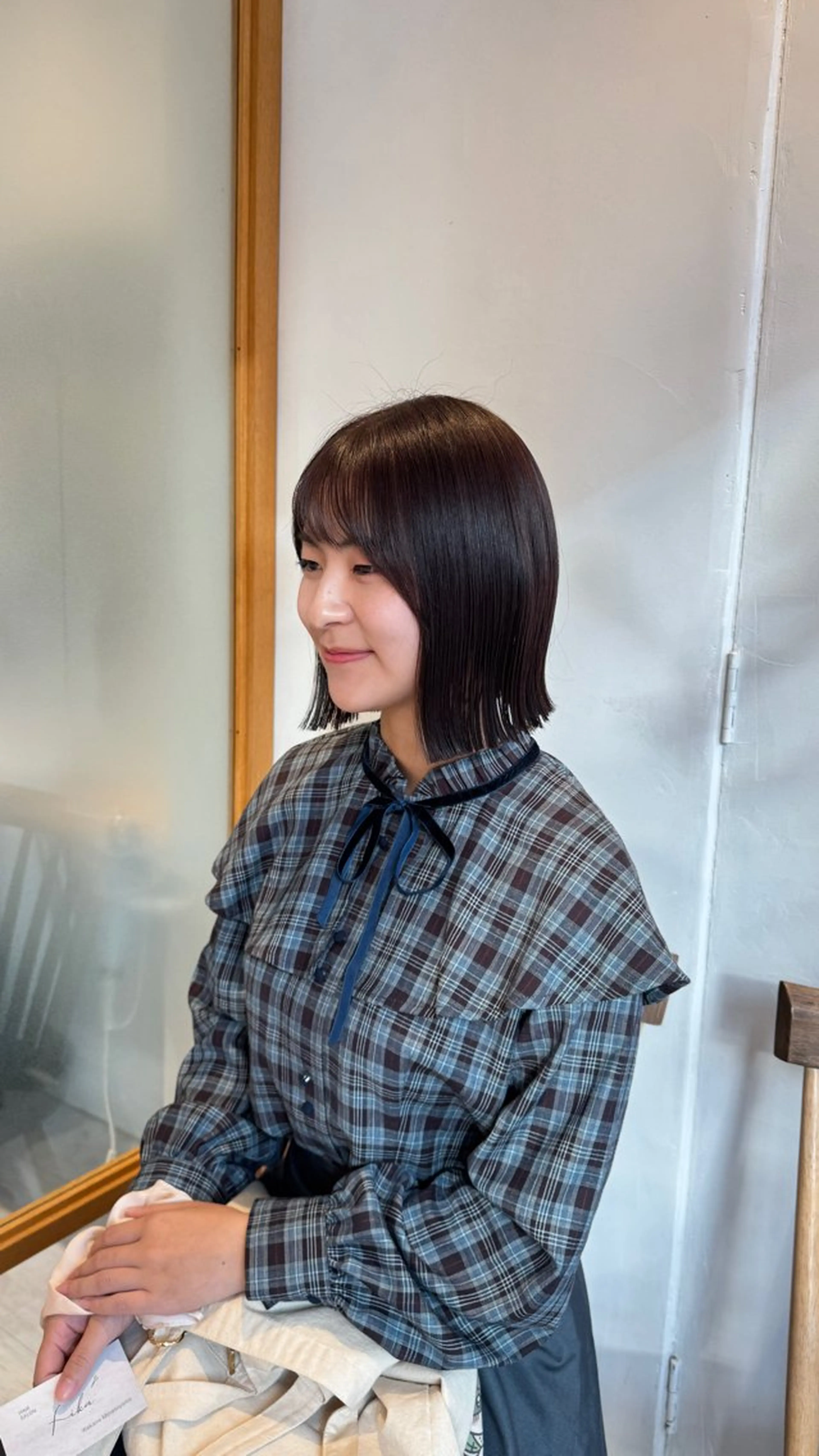 ショート ボブ fika所属・南山 和奏のヘアスタイル