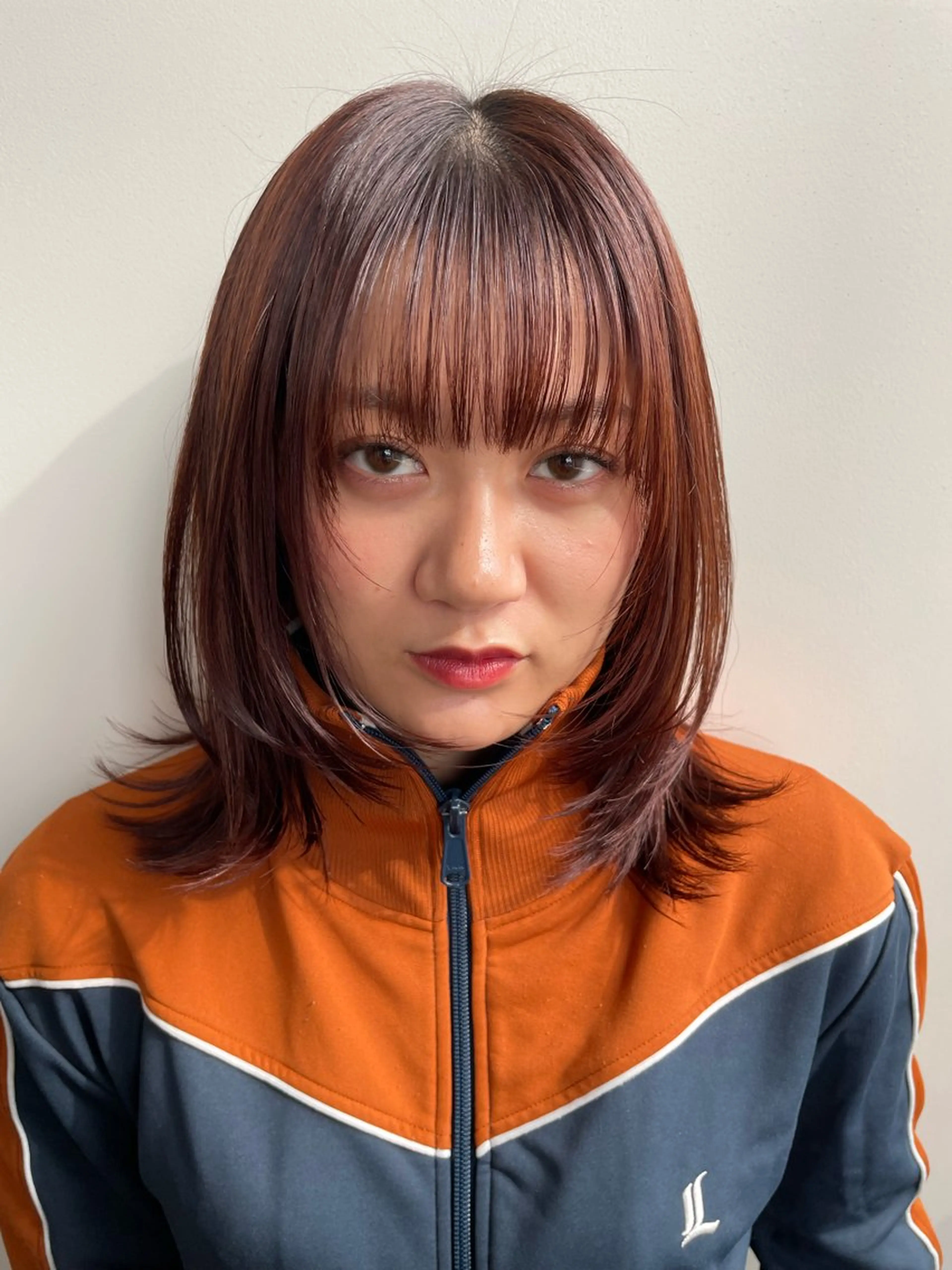 ミディアム カット ヘアカラー トリートメント Toiro 横浜所属・🎀レイヤー/パーマ カラー/ai🎀のヘアスタイル