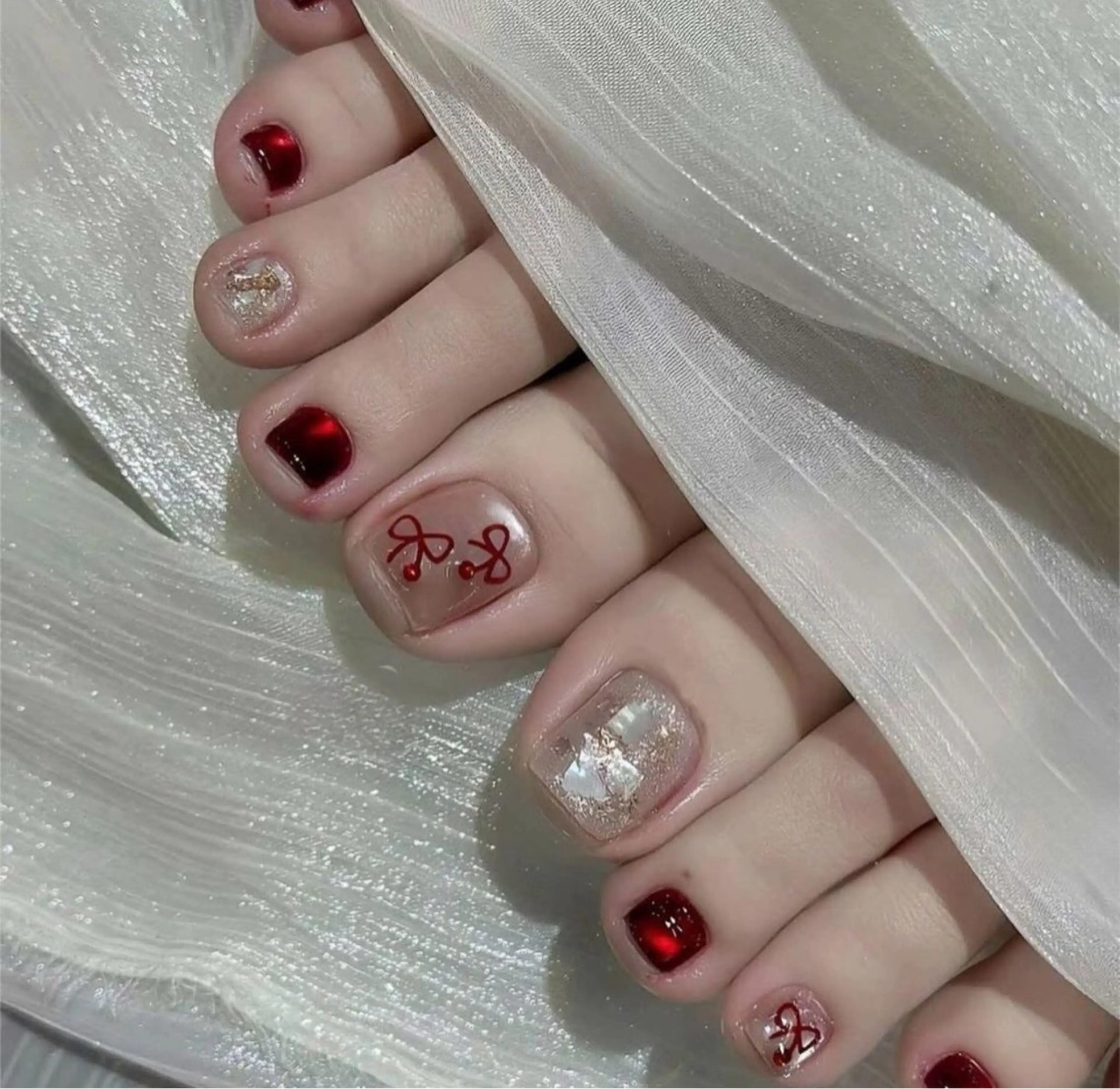 ネイル フットネイル 🎀Lilla💎 Nail Salonのネイルデザイン