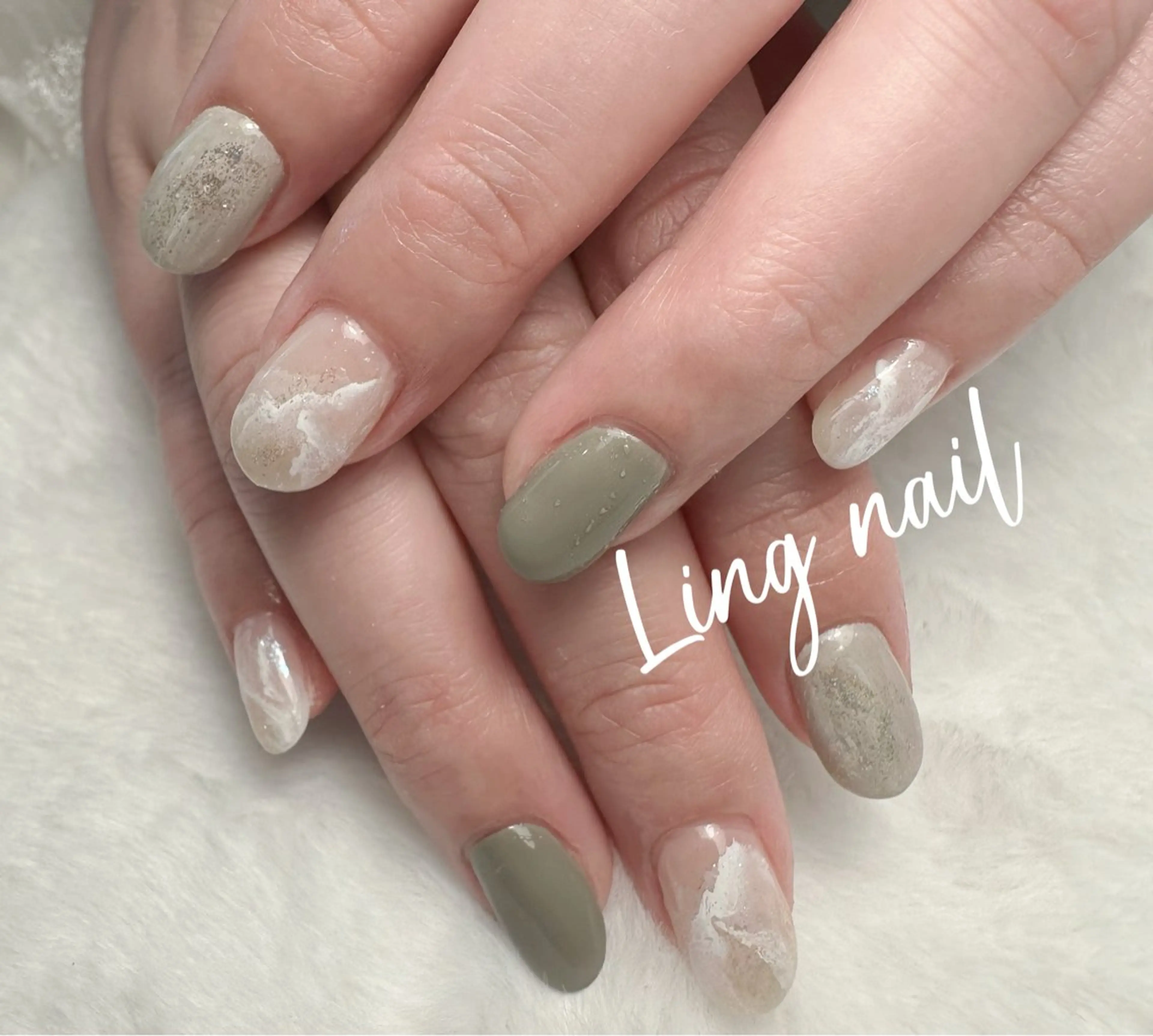 ネイル ハンドネイル Ling. Meiのネイルデザイン