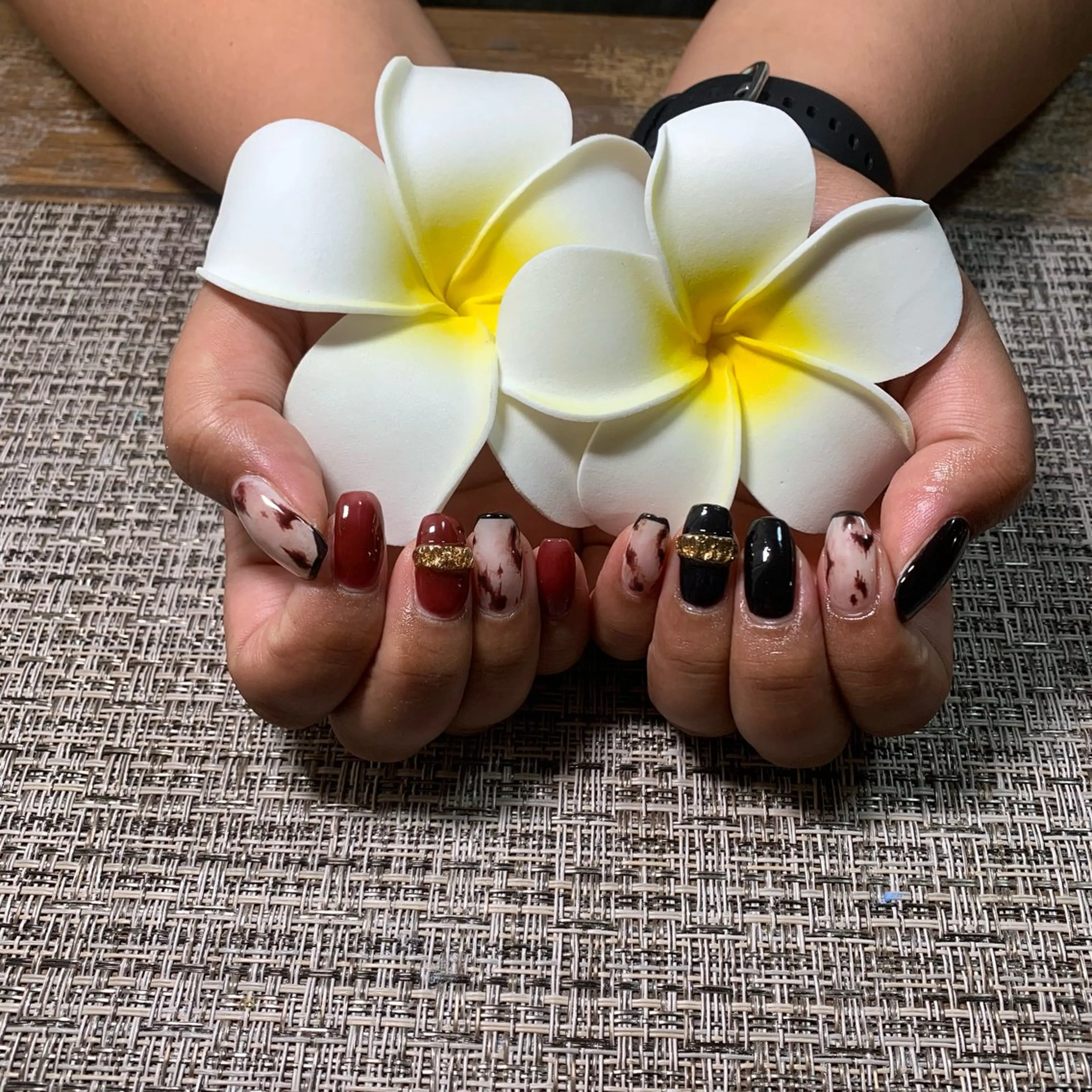 🌼シンプルネイル🌼 (持ち込みデザイン)の写真