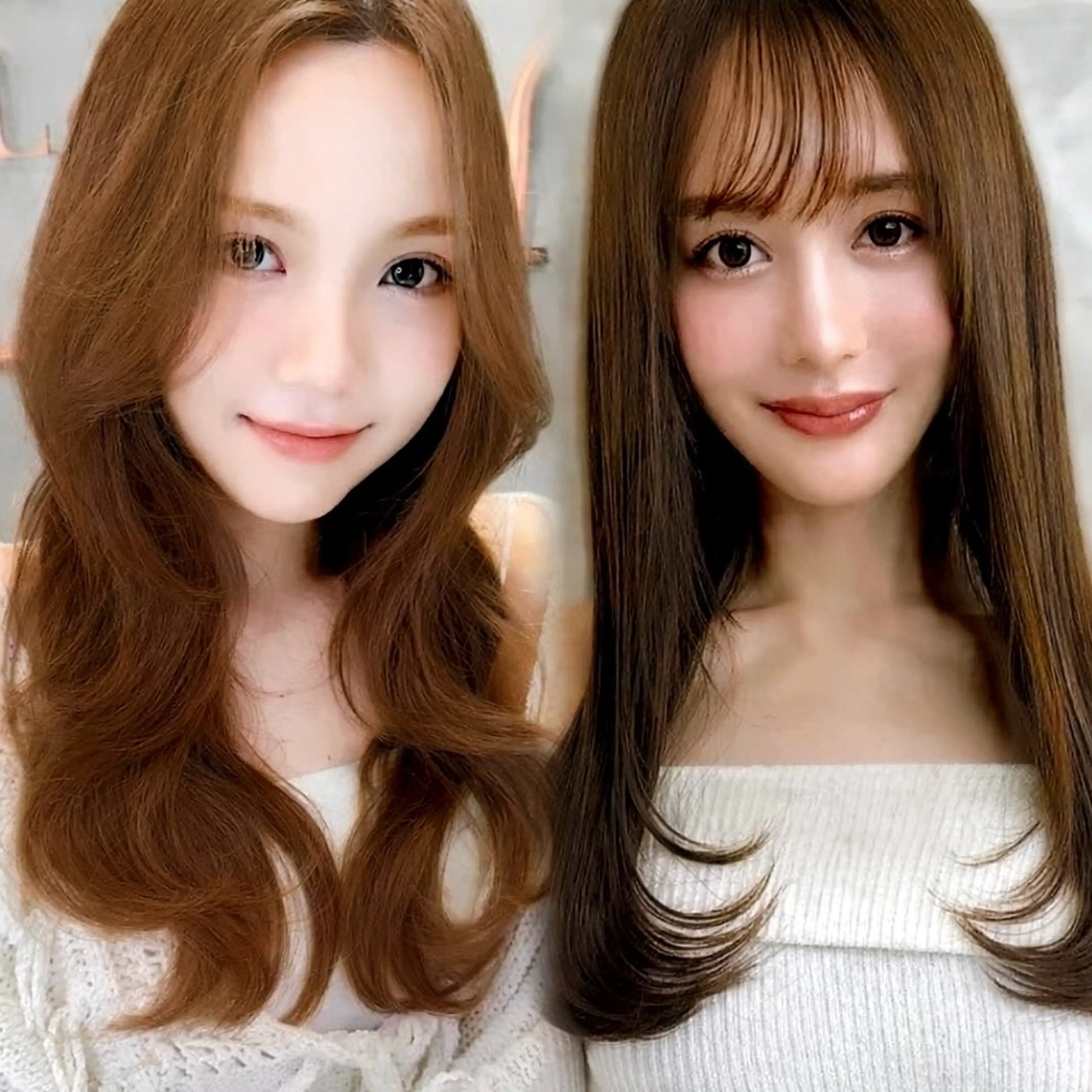 ロング カラー カット ヘアカラー トリートメント 🐉銀座/レイヤーカ ット縮毛矯正/RYUのヘアスタイル