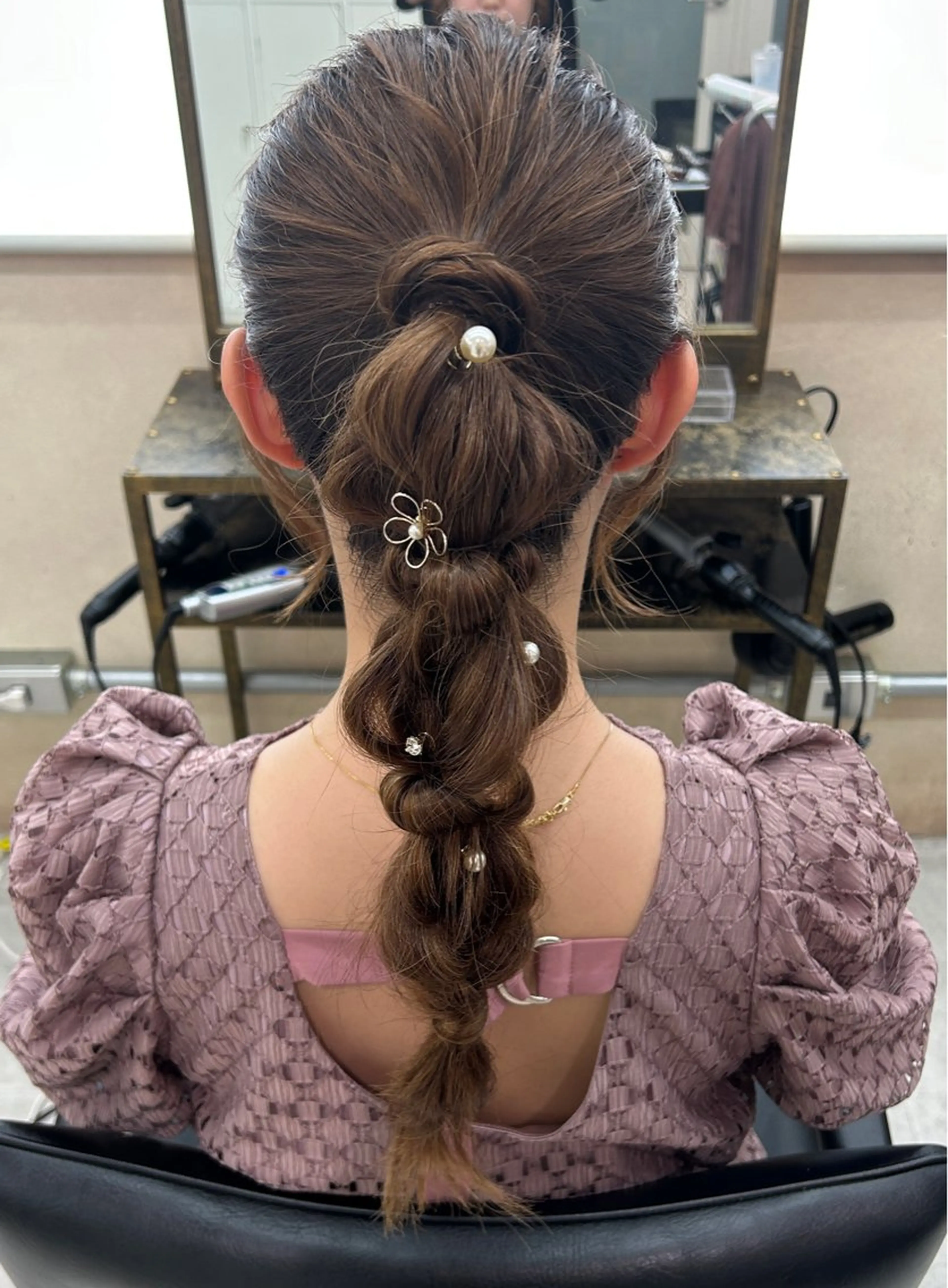 ミニモ限定！パーティヘアセット🎵結婚式イベント等の写真