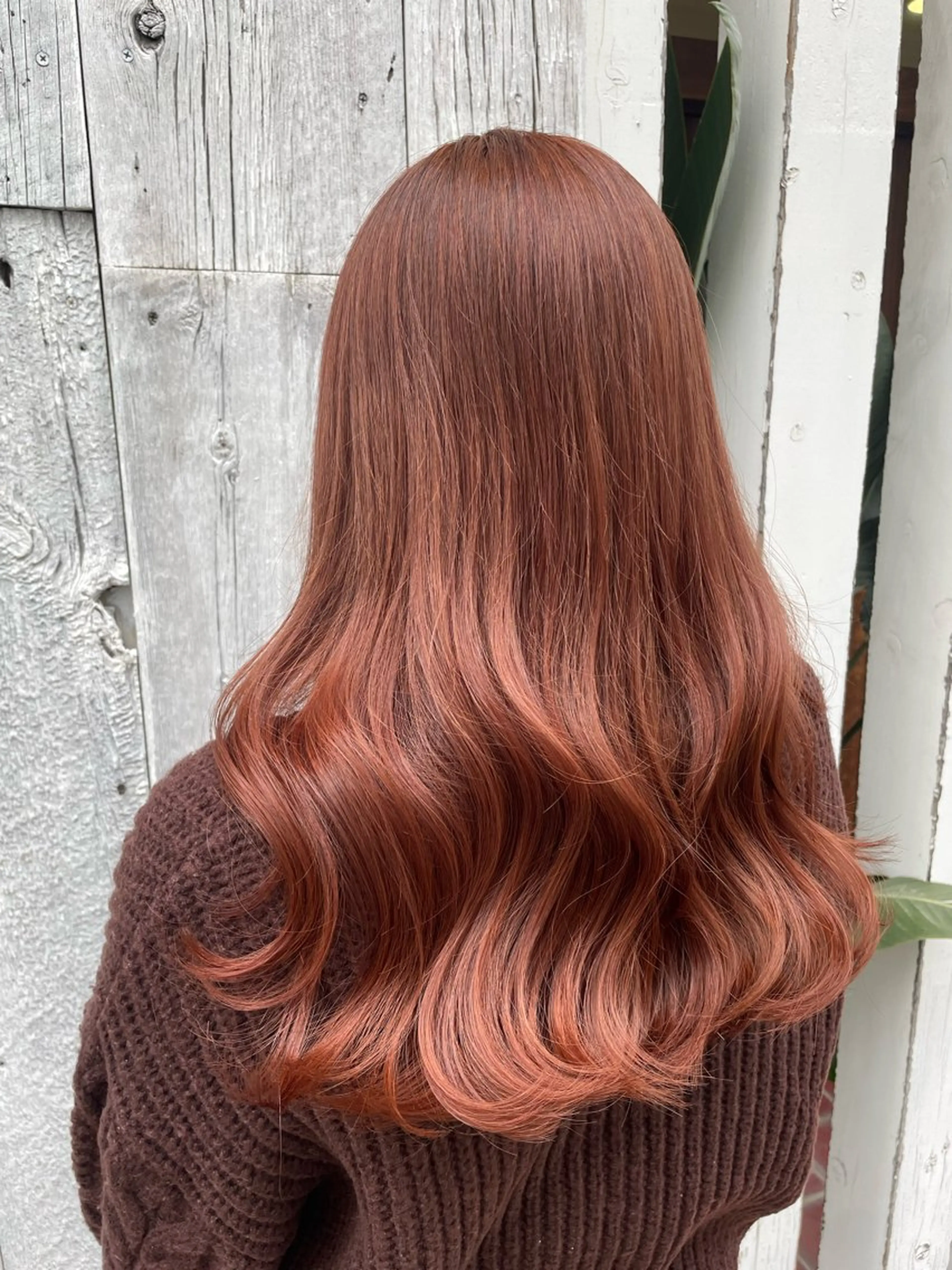 ロング ヘアカラー トリートメント 《髪質改善 UN BLEACH》のヘアスタイル