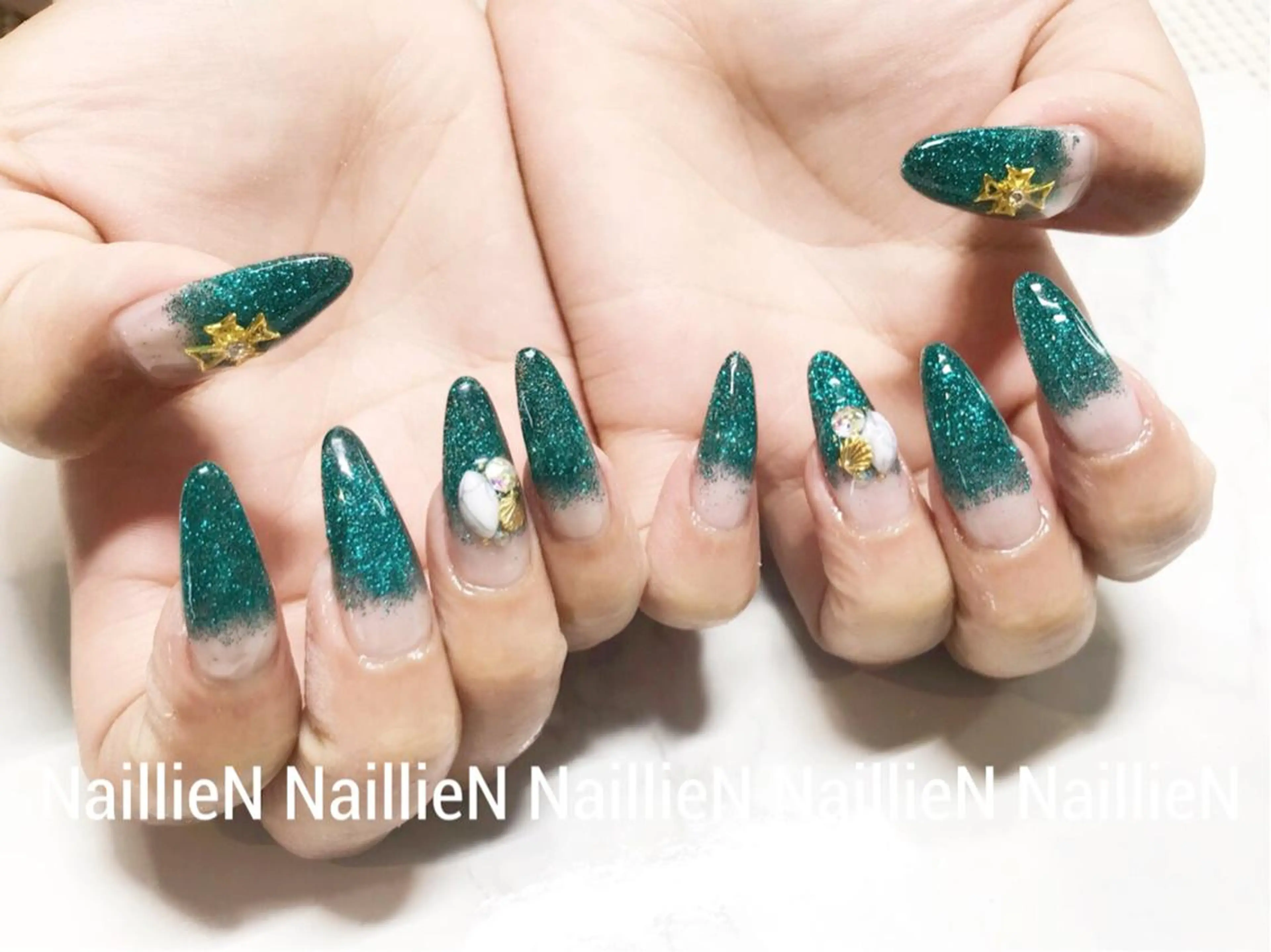 ネイル スカルプネイル シンプルネイル ハンドネイル Nail lieNのネイルデザイン