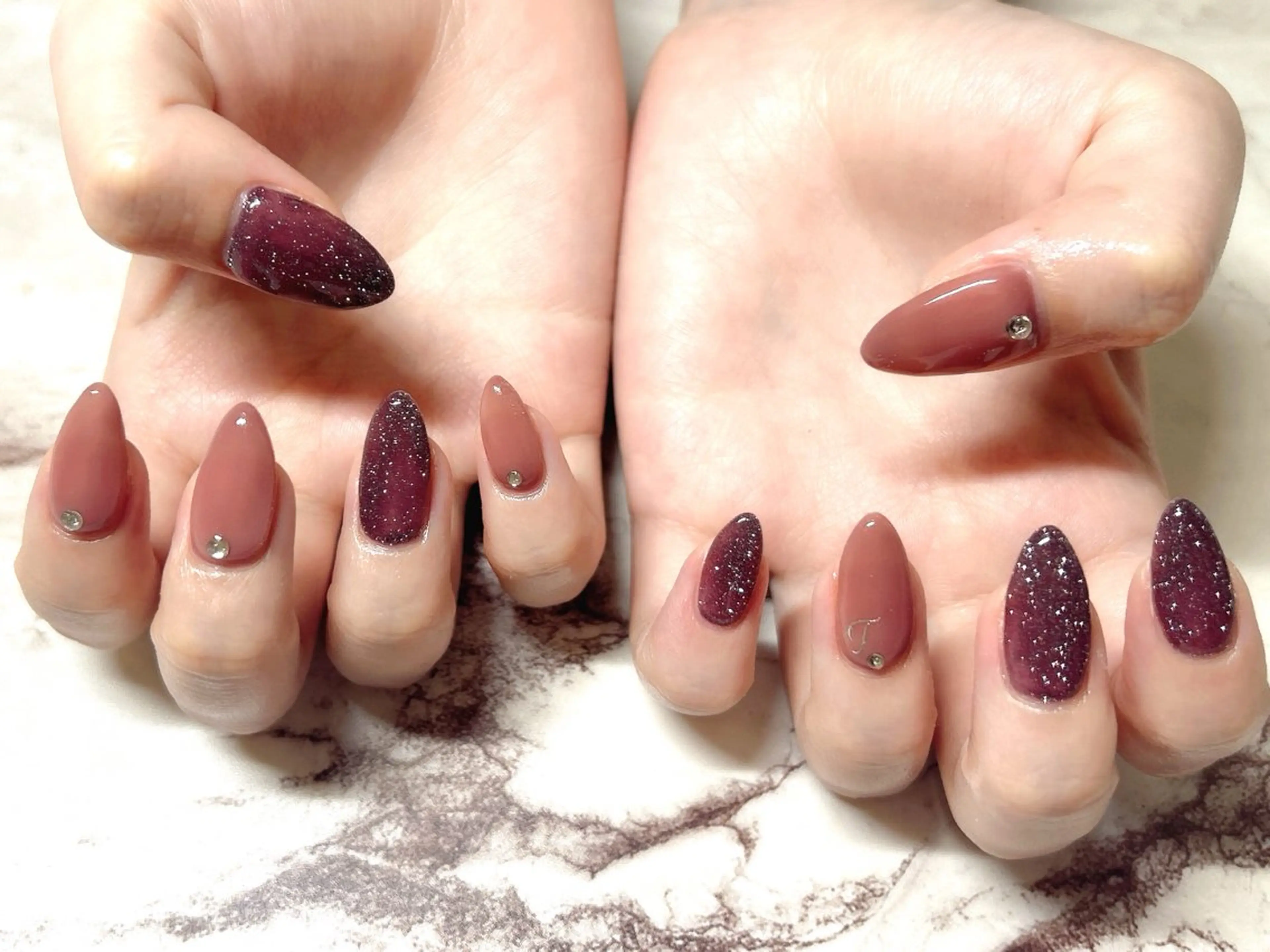 ロング ハンドネイル nail salon Ange所属・nail salon angeのネイルデザイン