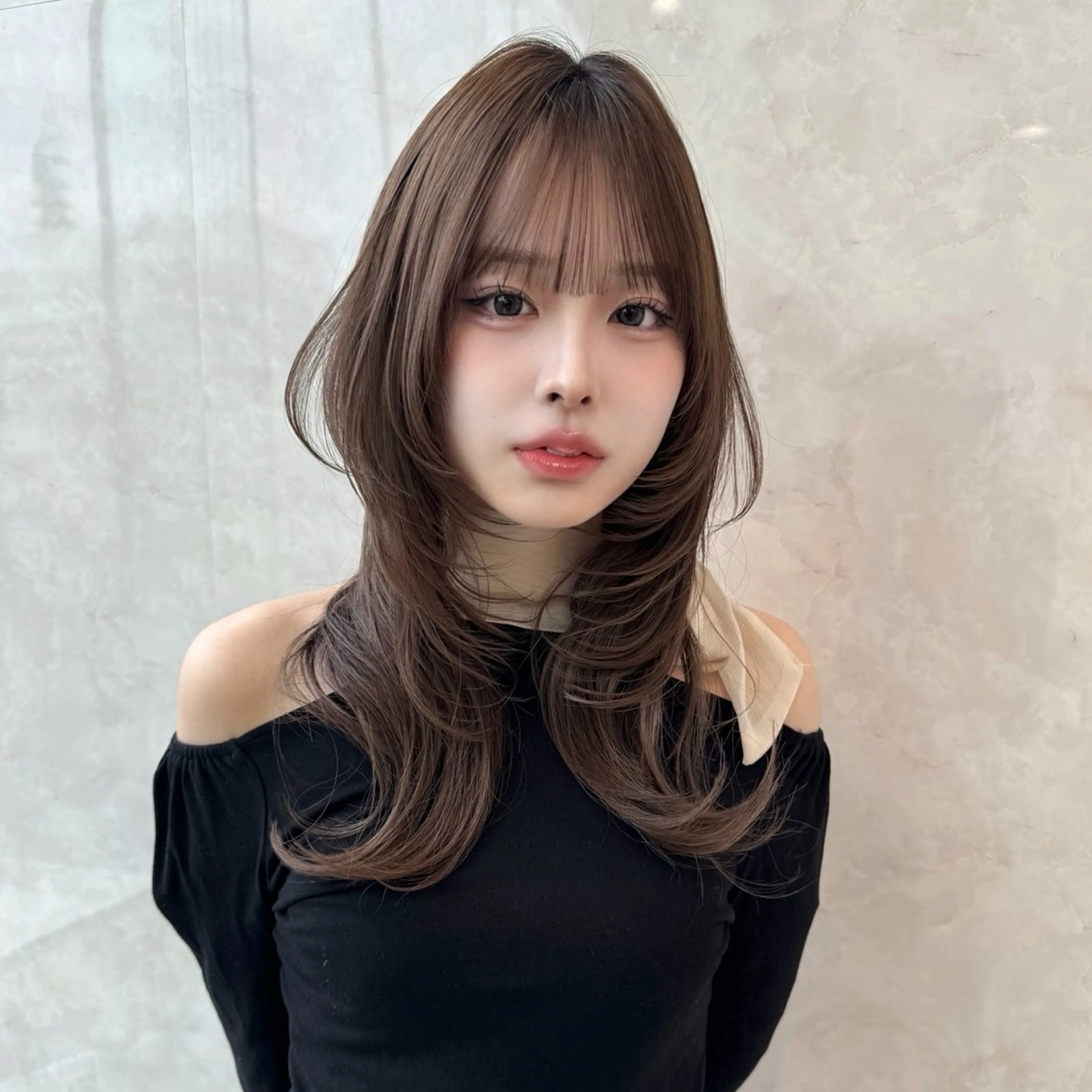 ロング ヘアカラー ニュアンスパーマ/ メンズヘア/lisaのヘアスタイル