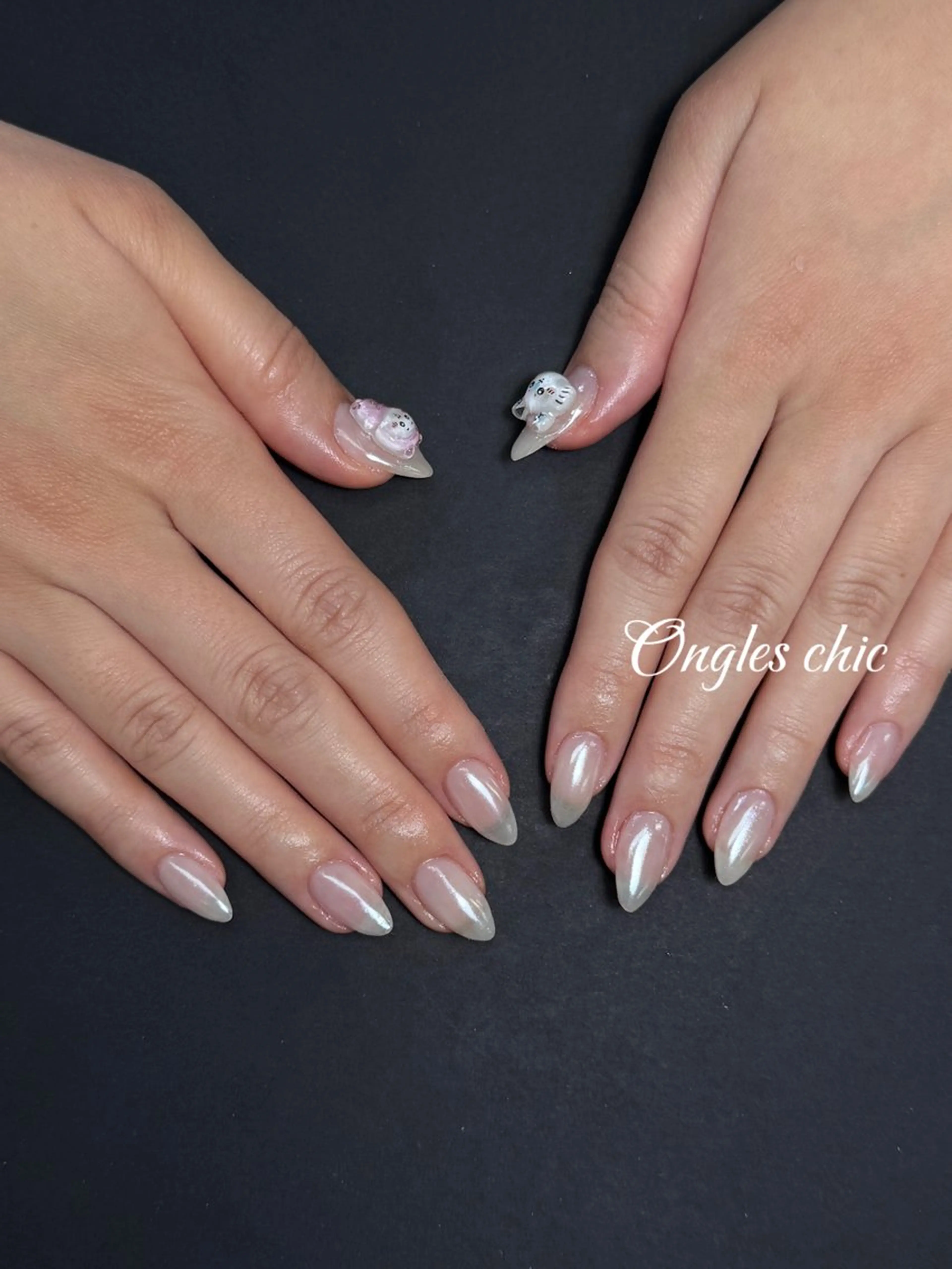 ネイル ハンドネイル ongles chicのネイルデザイン