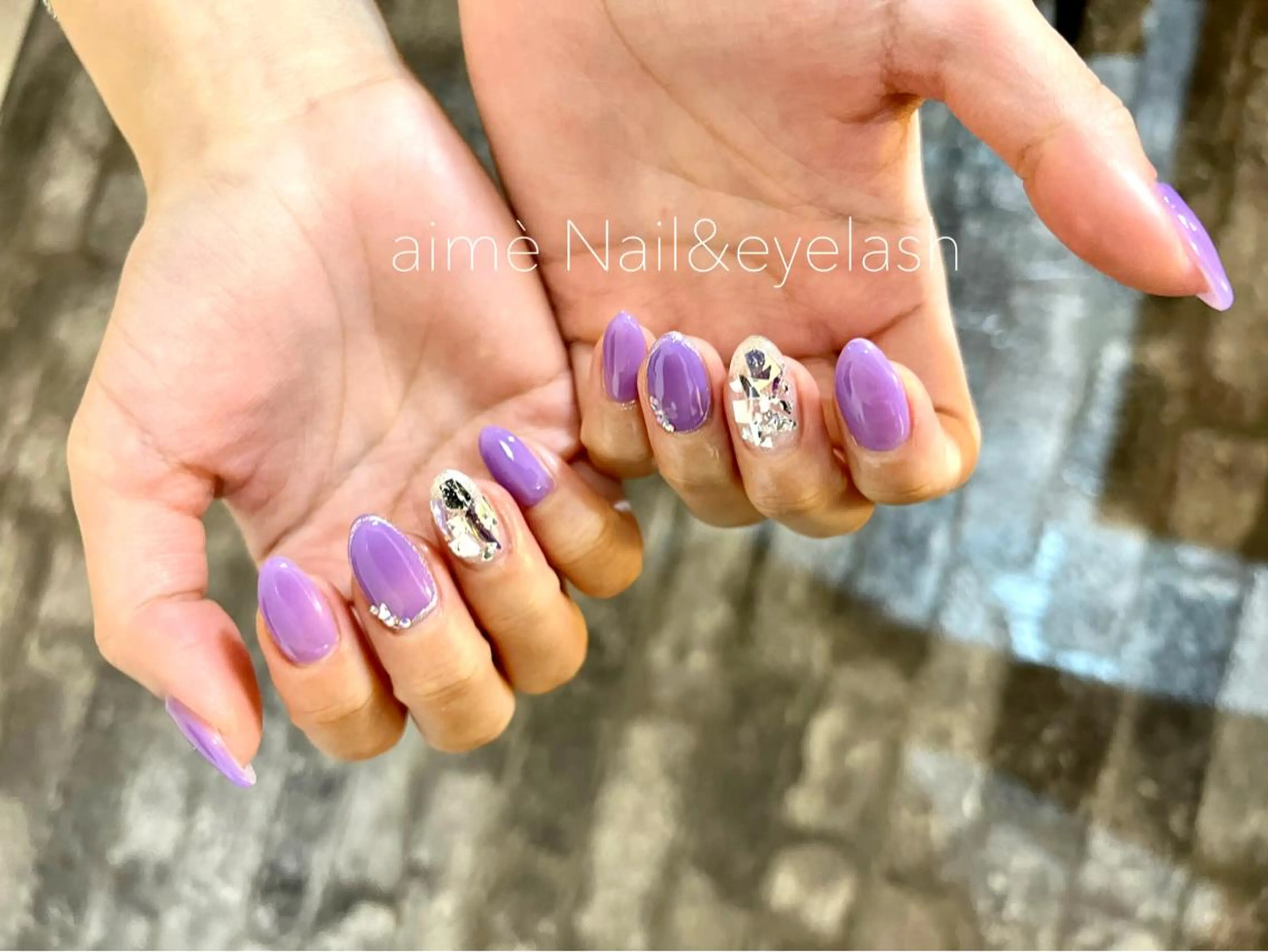 ネイル aime 中崎町のネイルデザイン