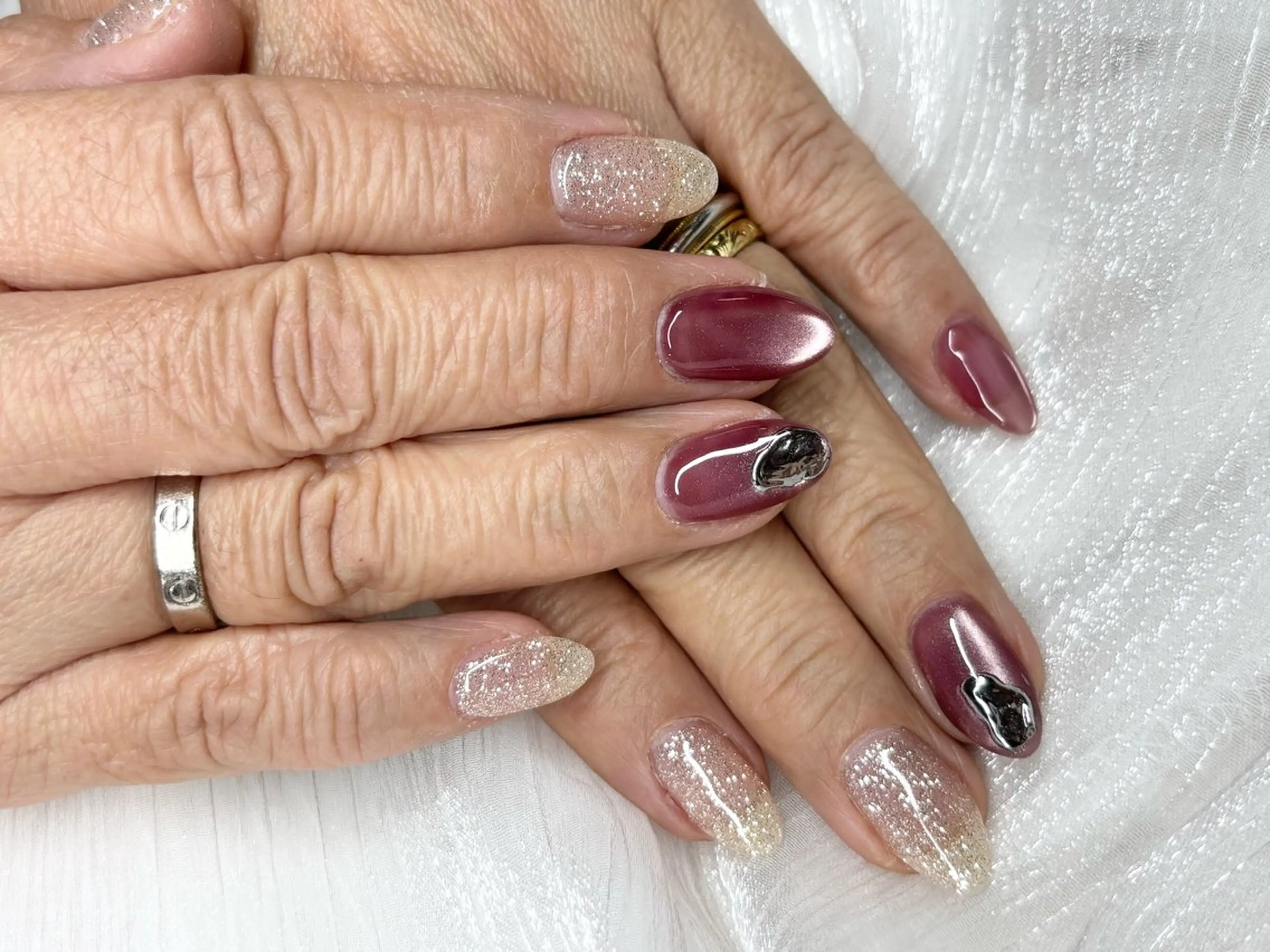 ネイル フラッシュネイル ハンドネイル MIKA ♡のネイルデザイン