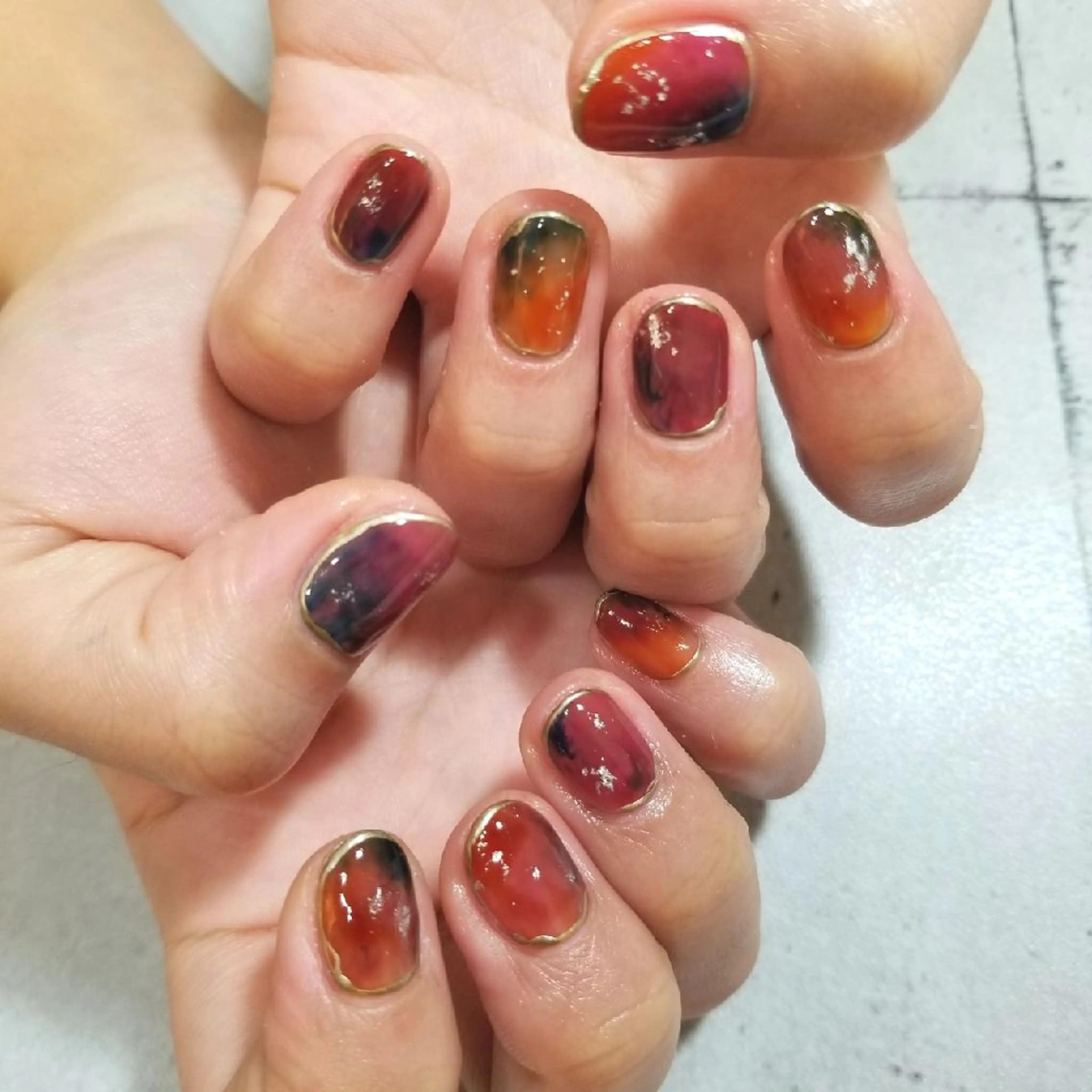 ネイル アートネイル nailatelier nijiiro.所属・nijiiro🌈 サトウのネイルデザイン