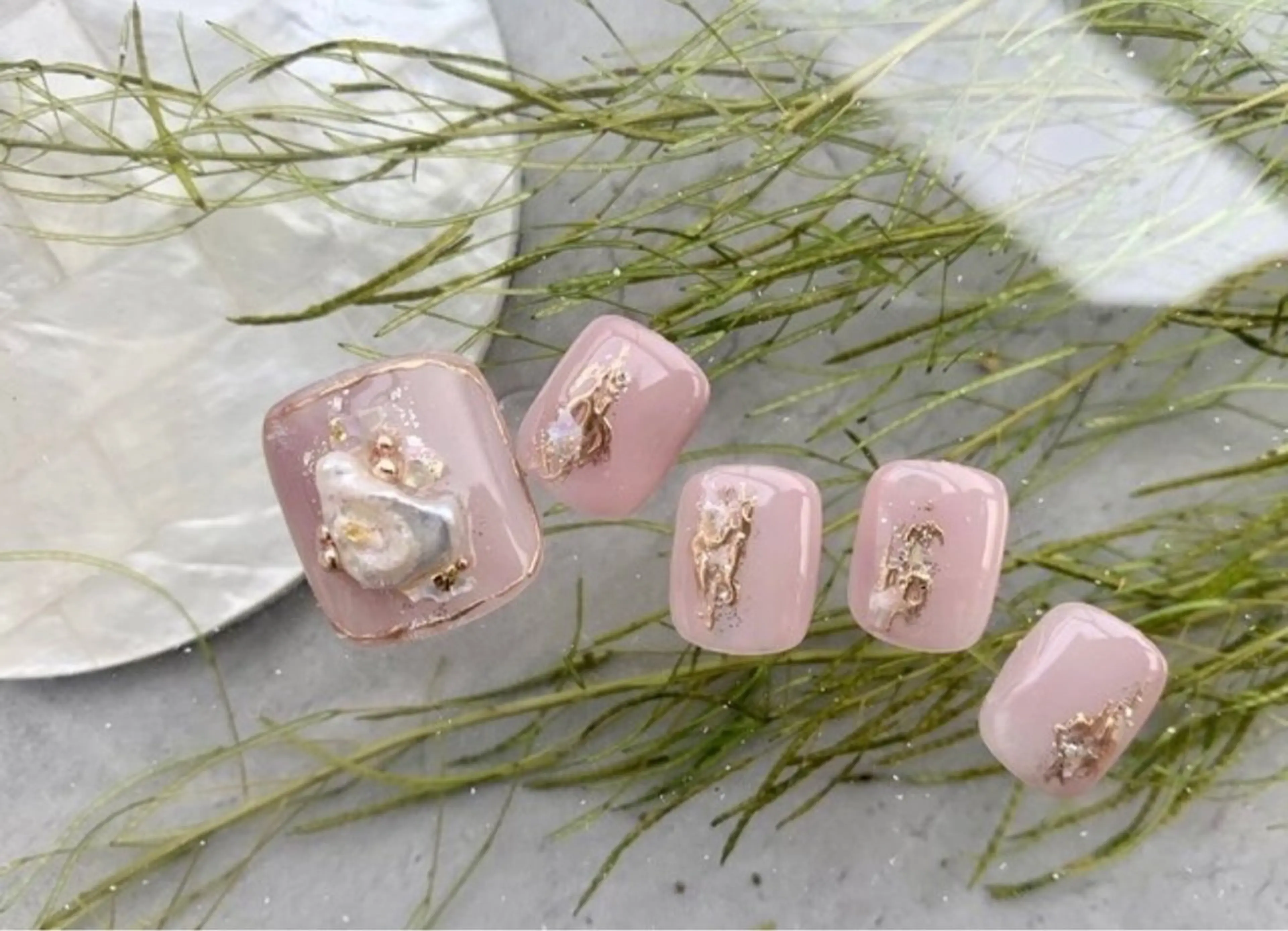 フット🦶🏻90分持ち込みアートコース🫧【オフ込み】の写真