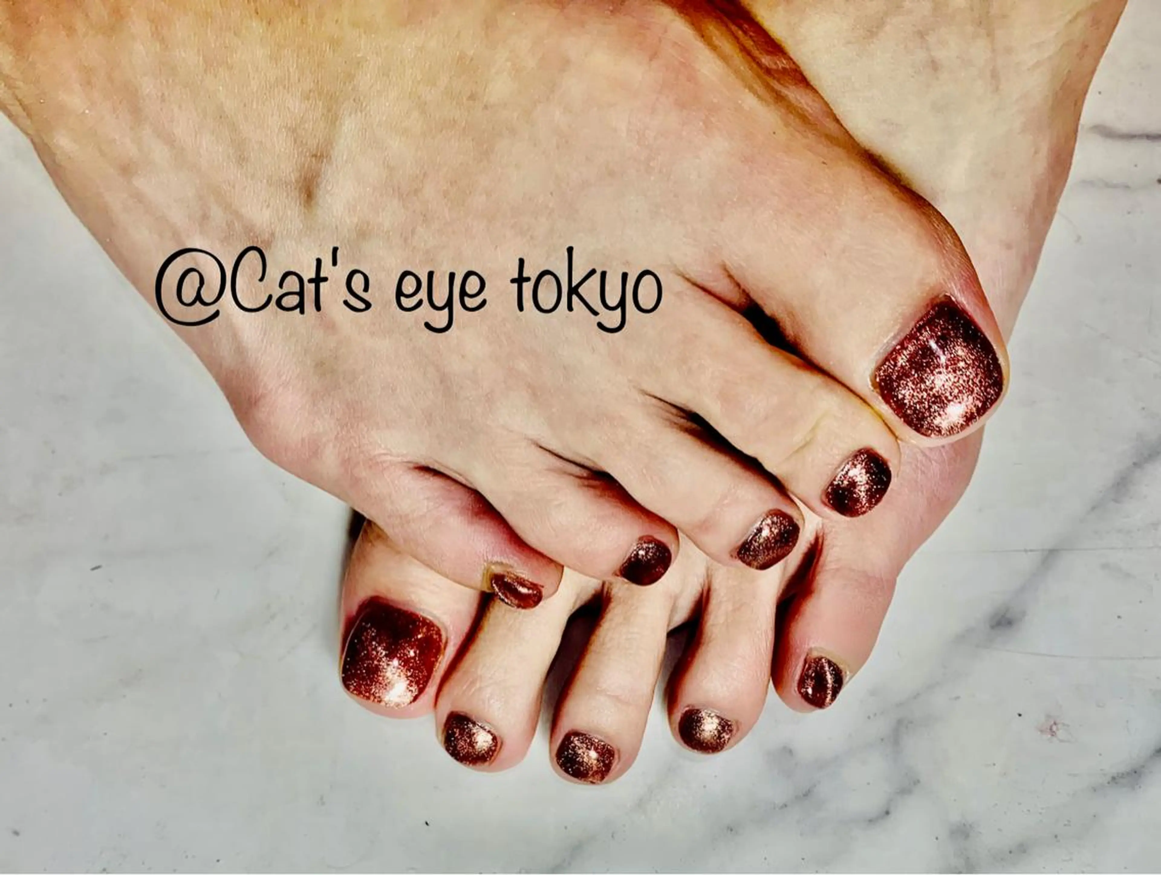 FOOTワンカラー✨の写真