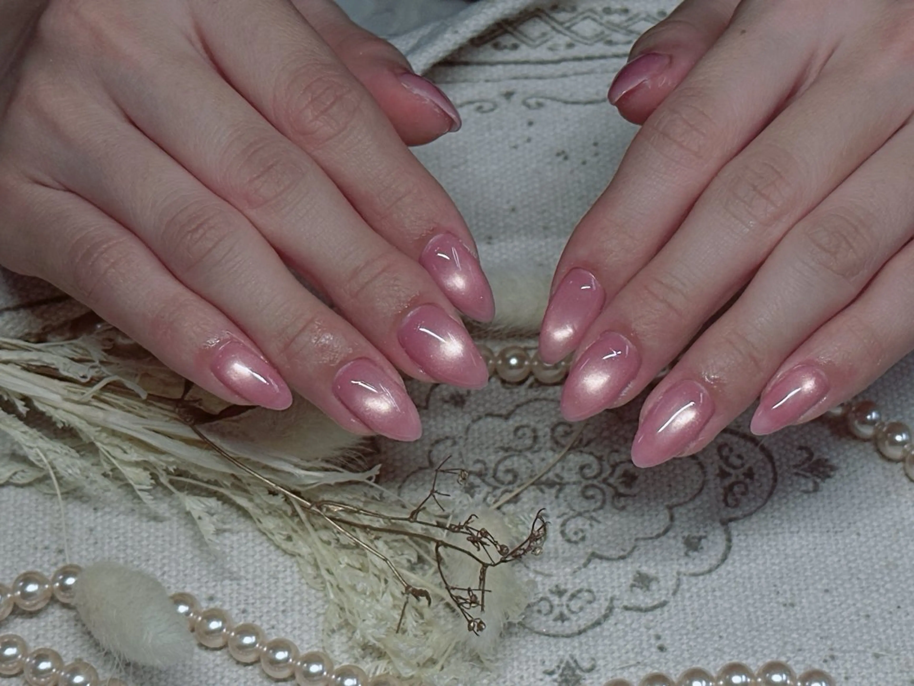 ネイル 韓国ネイル マグネットネイル ニュアンスネイル オフィスネイル ワンカラーネイル May&Way Neilのネイルデザイン