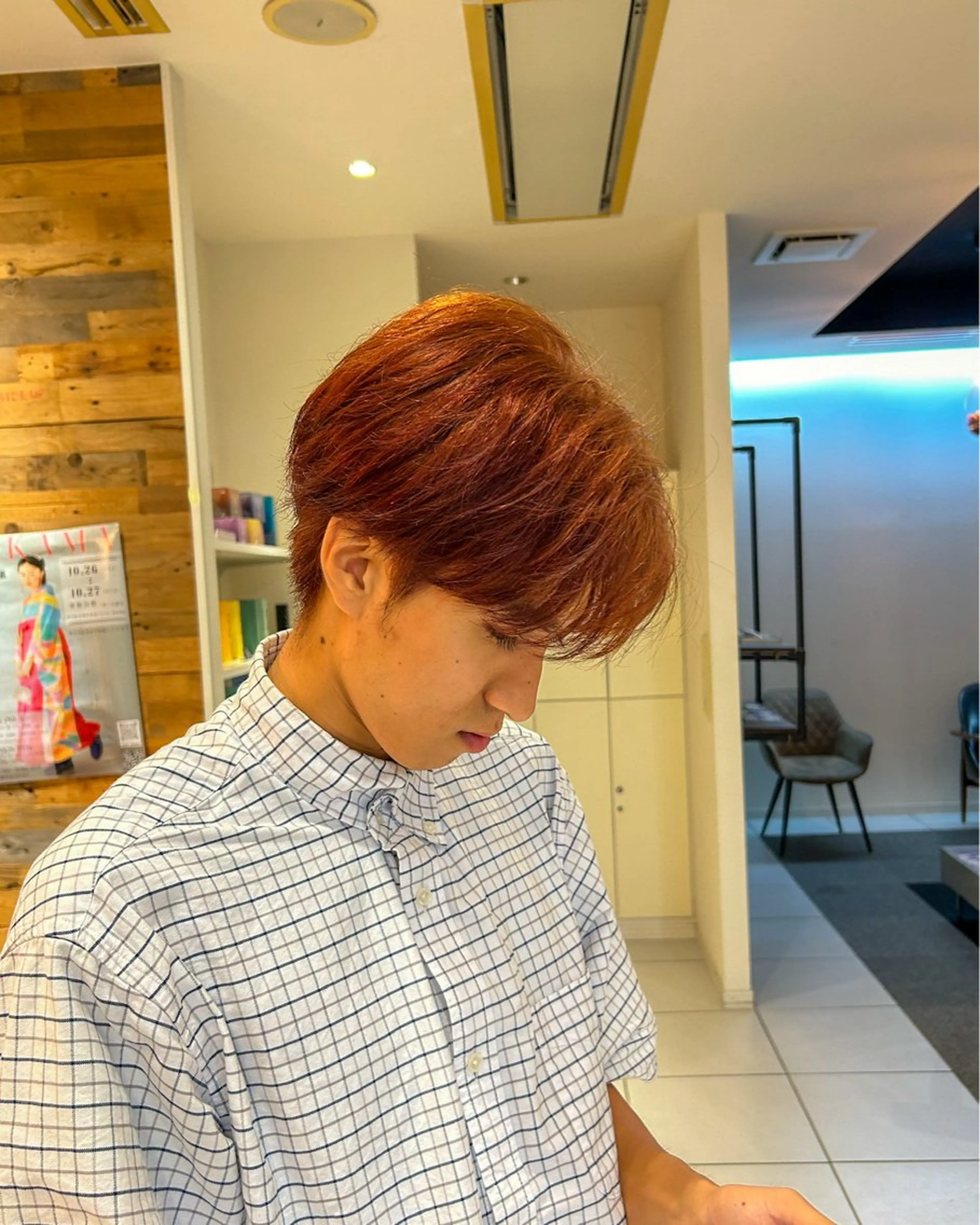 カラー メンズ 髪質改善/ストレート パーマ長久手/ひかるのヘアスタイル