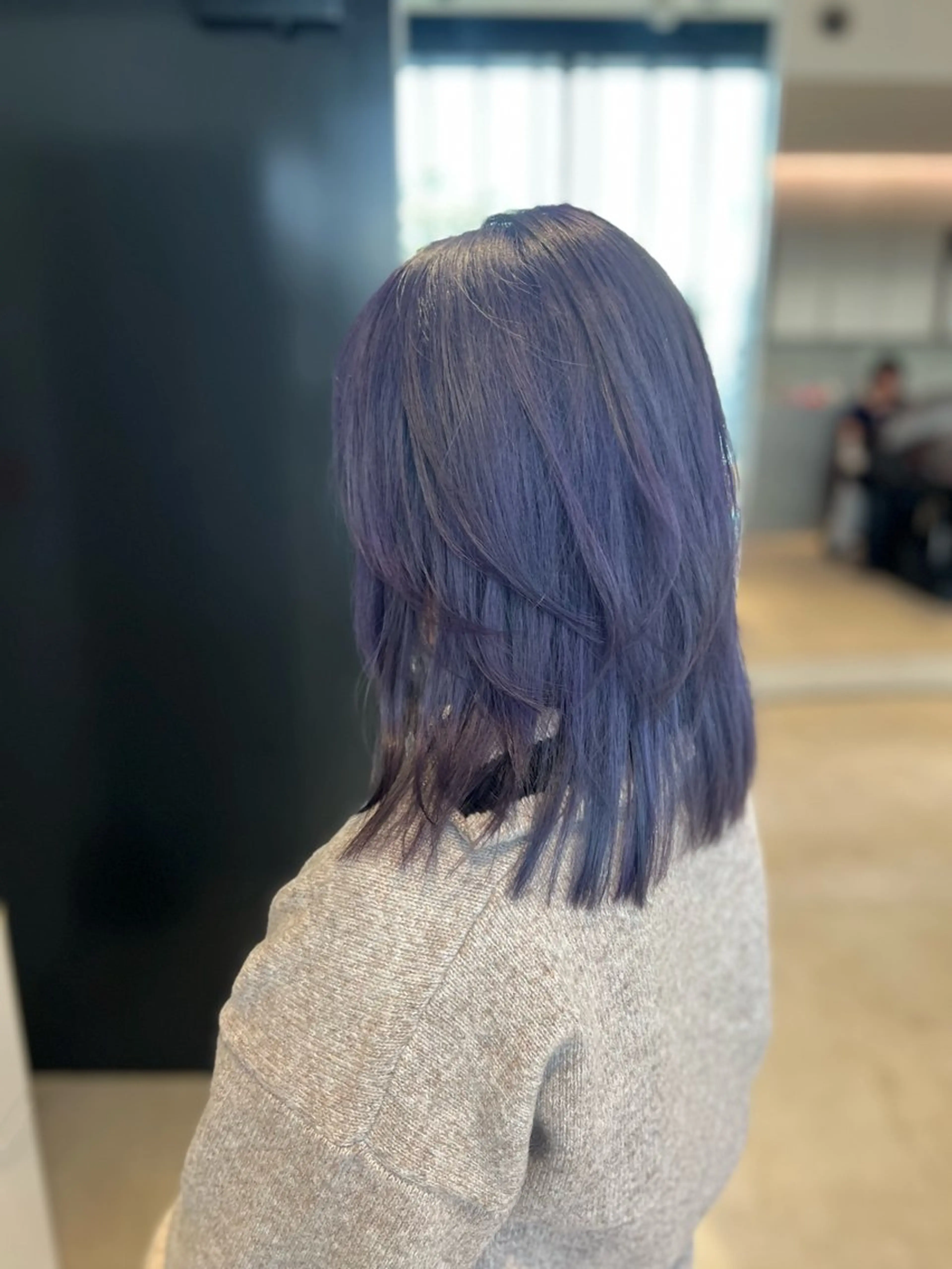 ミディアム カット 髪質改善/ブリーチ ツヤ髪/shiinaのヘアスタイル