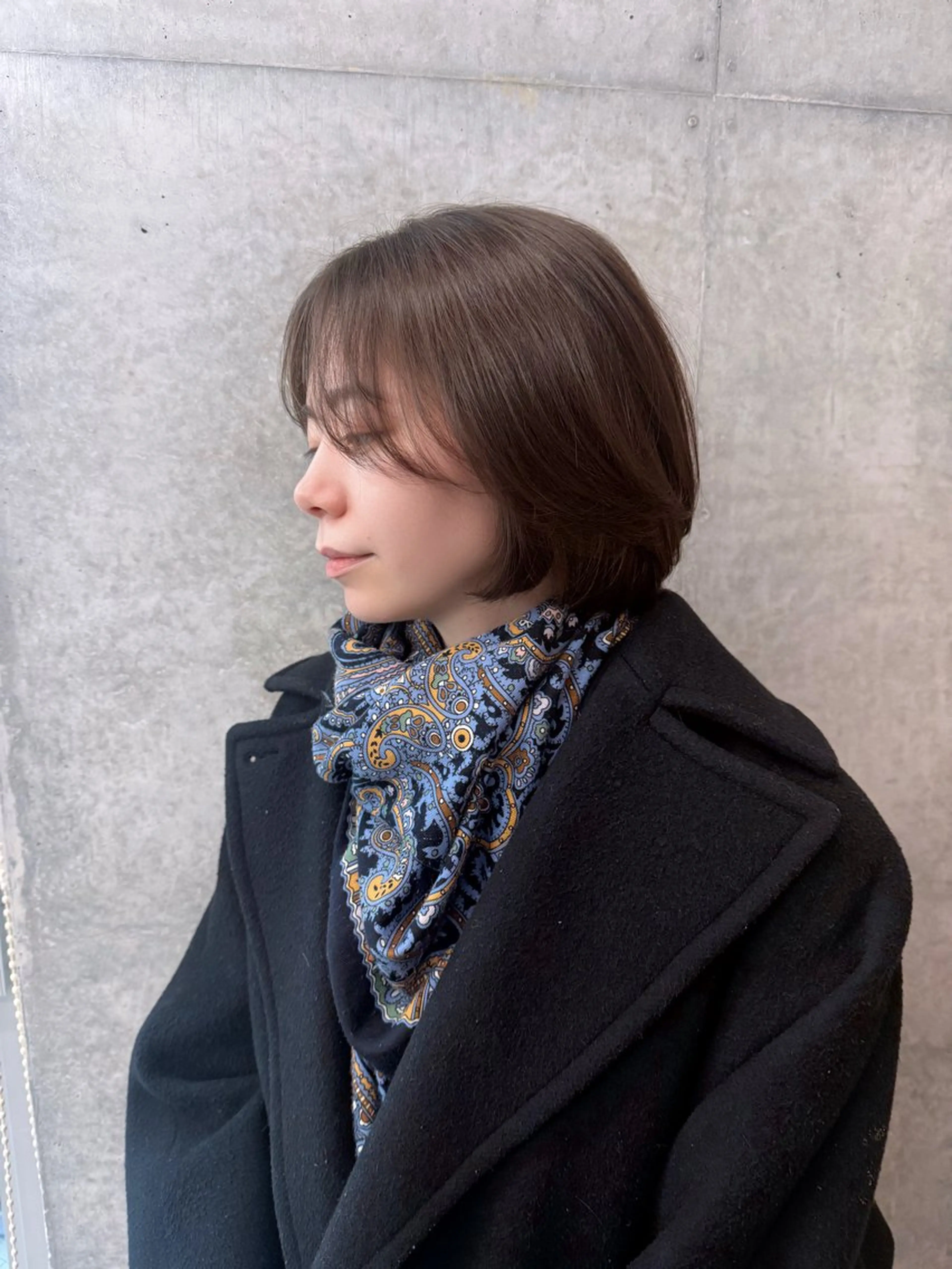 ショート ショートボブ アッシュ ボブ ショートヘア カット トリートメント 誰より丁寧なカット/ 小林輝/レイヤーのヘアスタイル