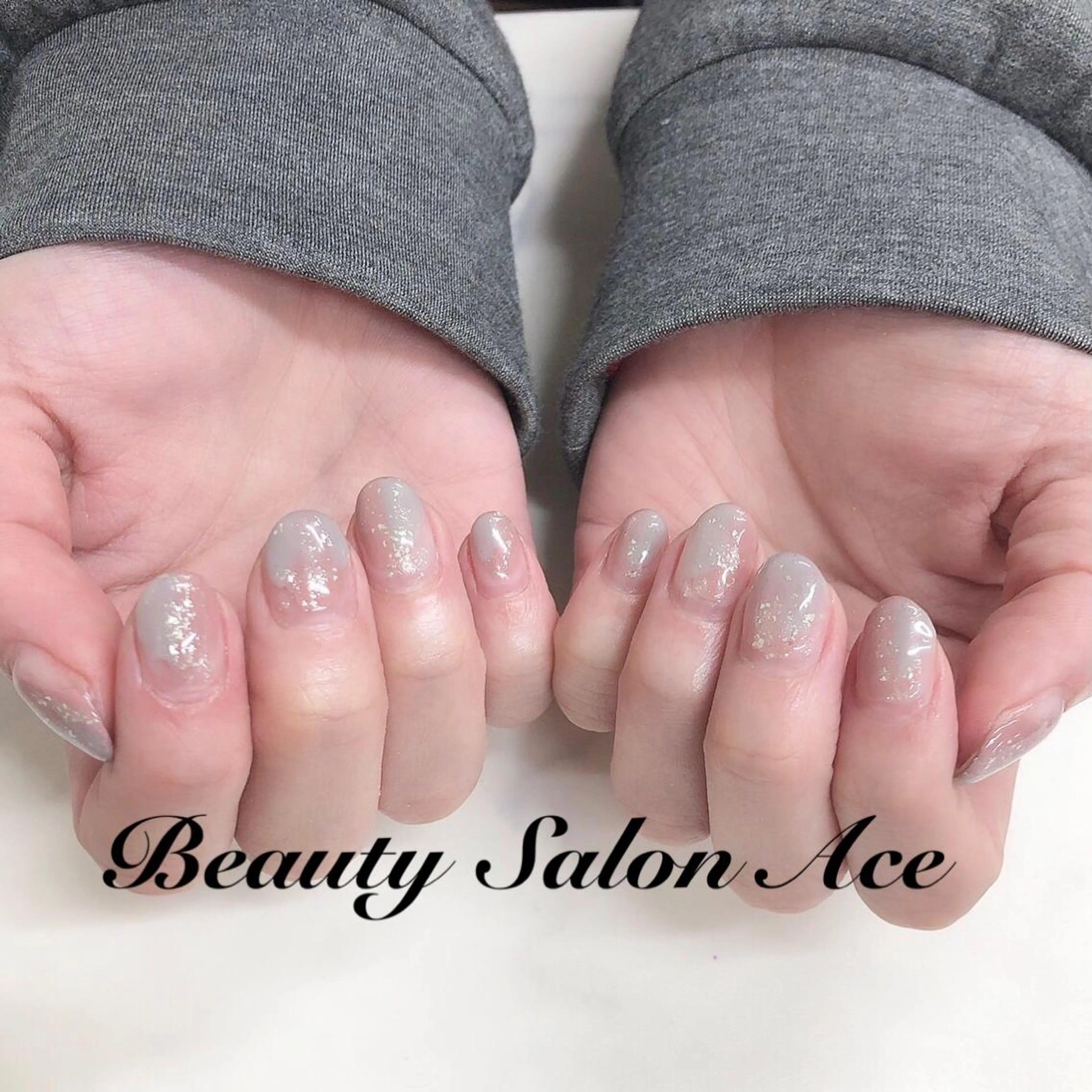 ネイル アートネイル 長さ出し ジェルネイル メンズネイル ニュアンスネイル Beauty Salon Ace（ネイルサロン　エース）所属・池袋フィルイン Ace♡長さだしのネイルデザイン