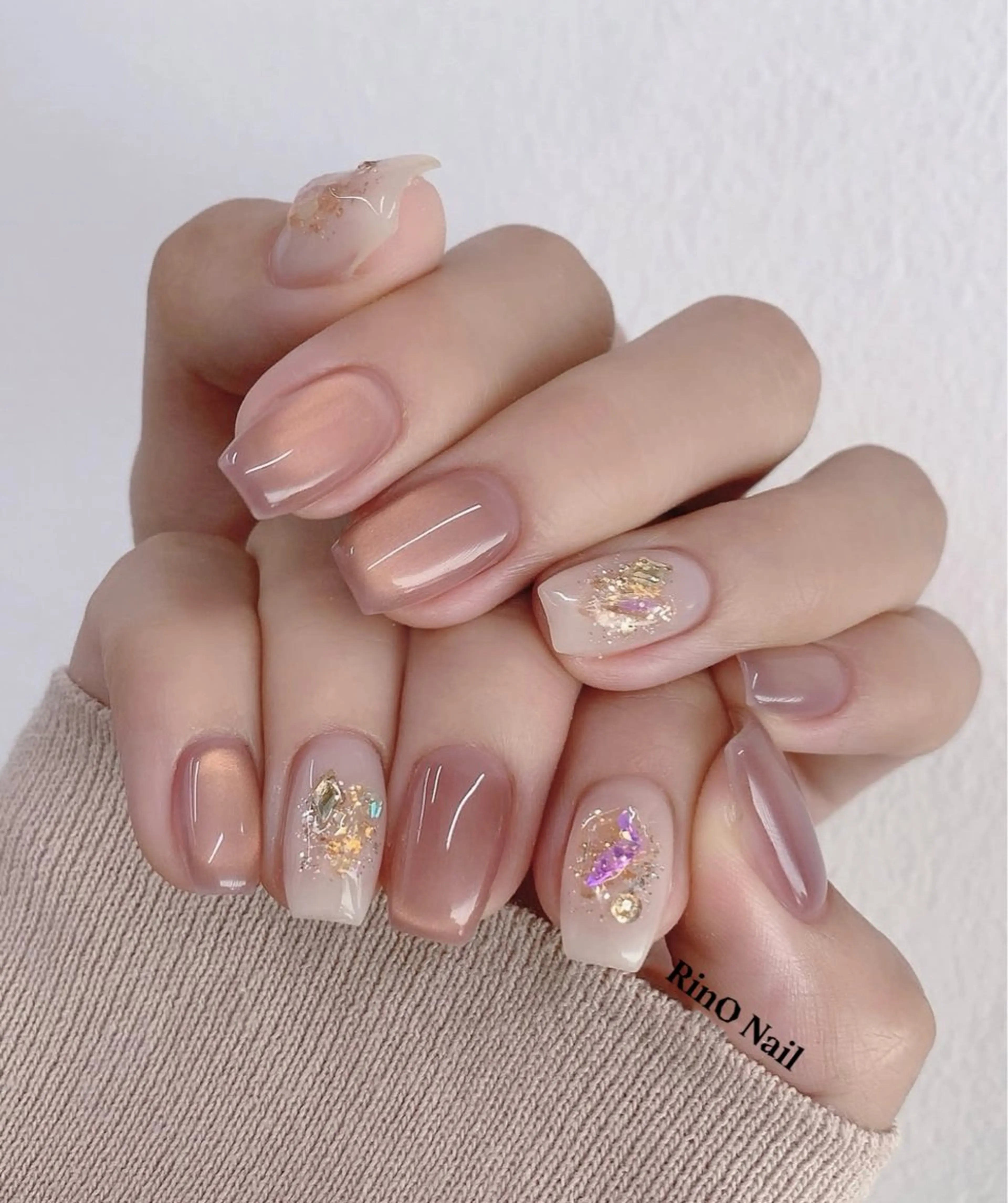 ショート RinO Nail Salon所属・Hin Rin 日本橋店のネイルデザイン